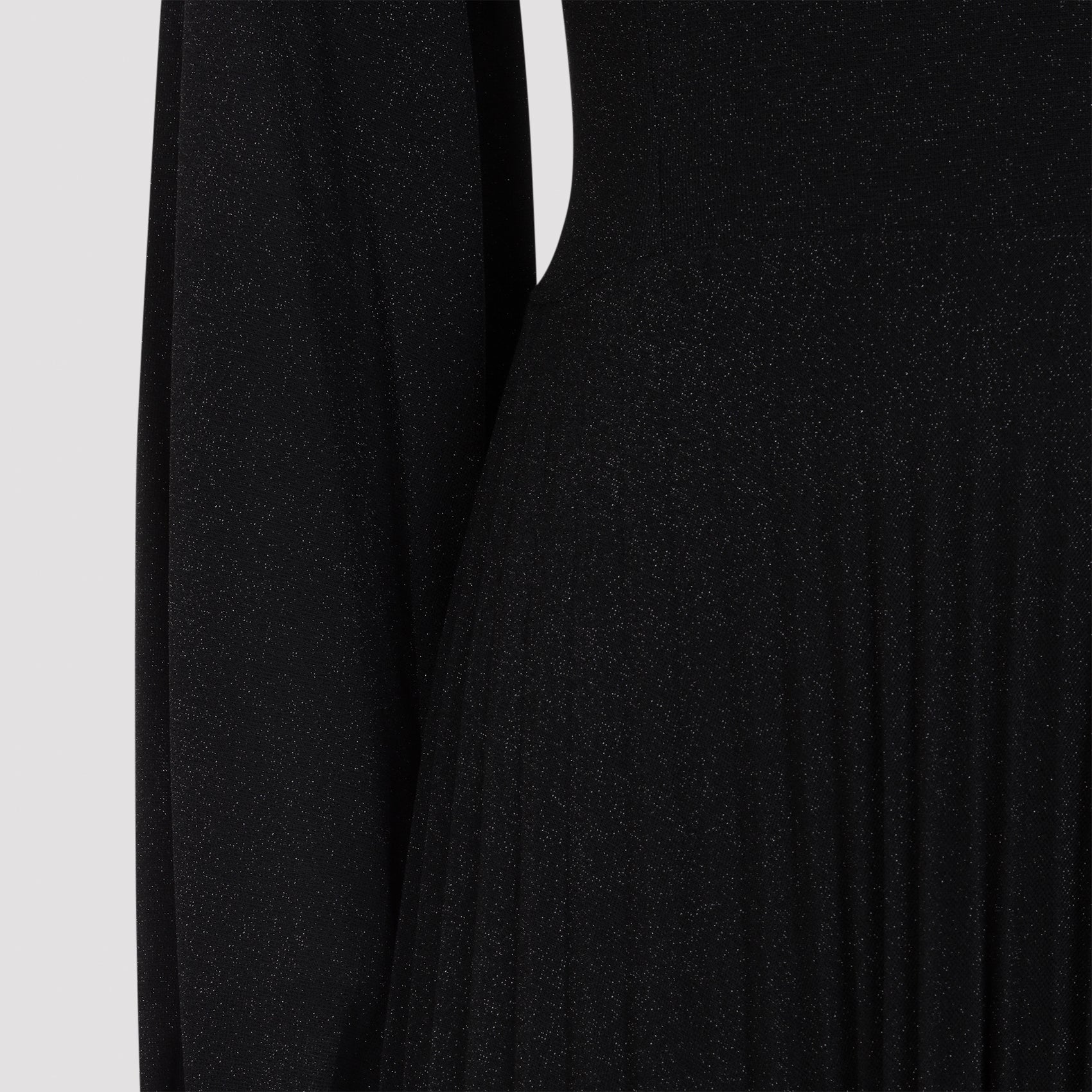 Elisabetta Franchi Long Jersey Lurex Dress