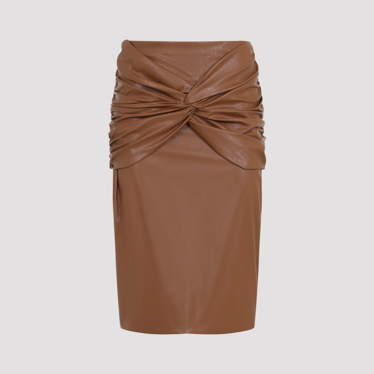 Elisabetta Franchi Eco Leather Skirt