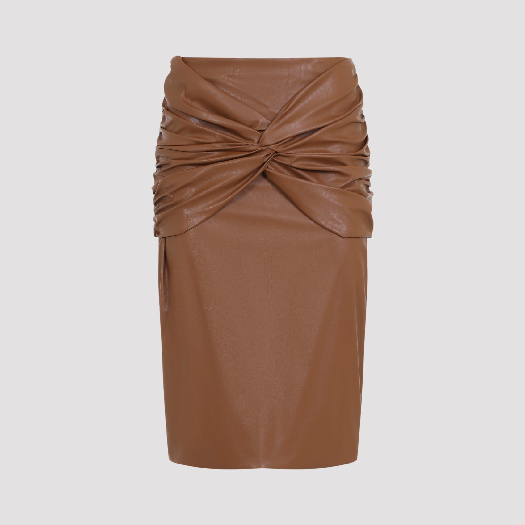 Elisabetta Franchi Eco Leather Skirt