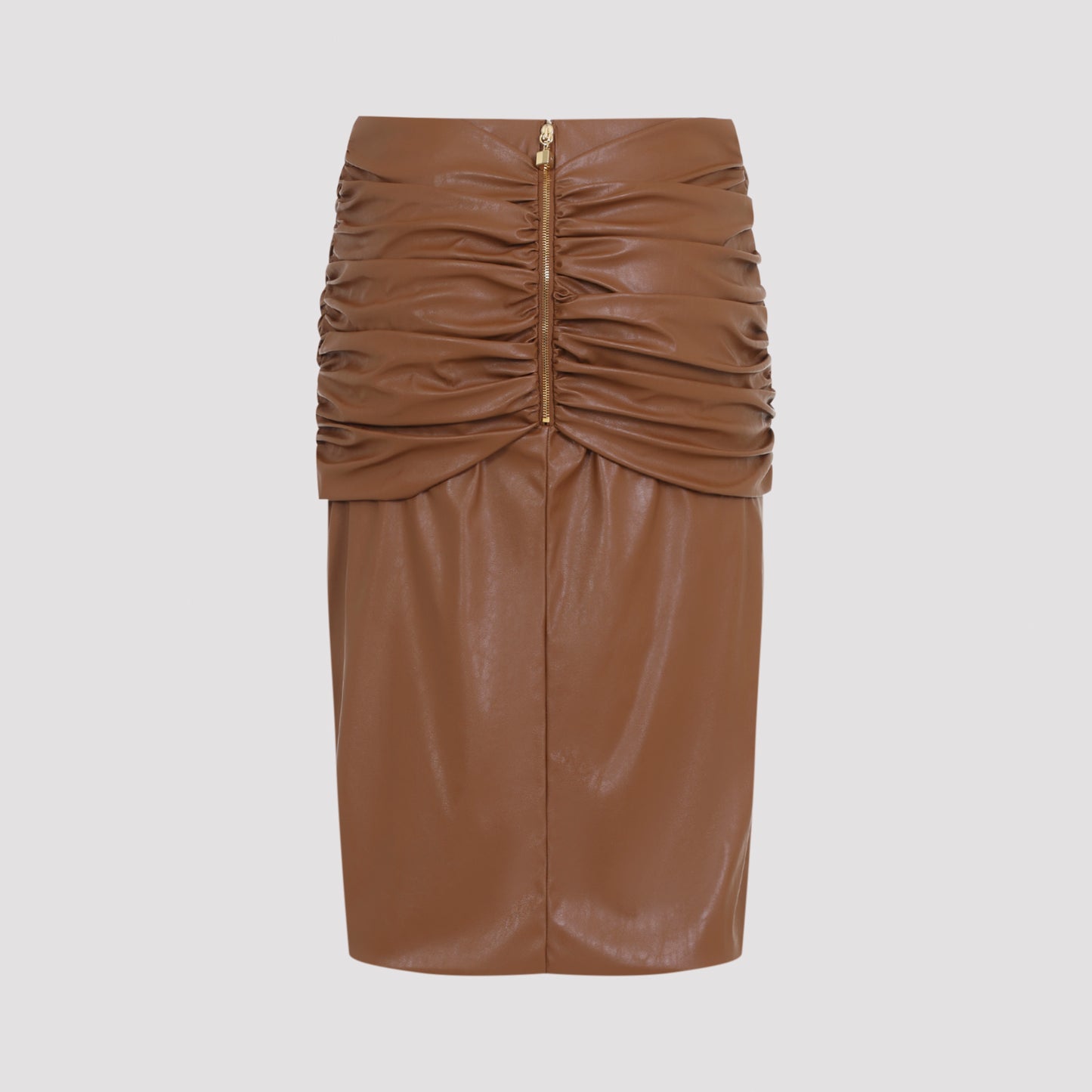 Elisabetta Franchi Eco Leather Skirt
