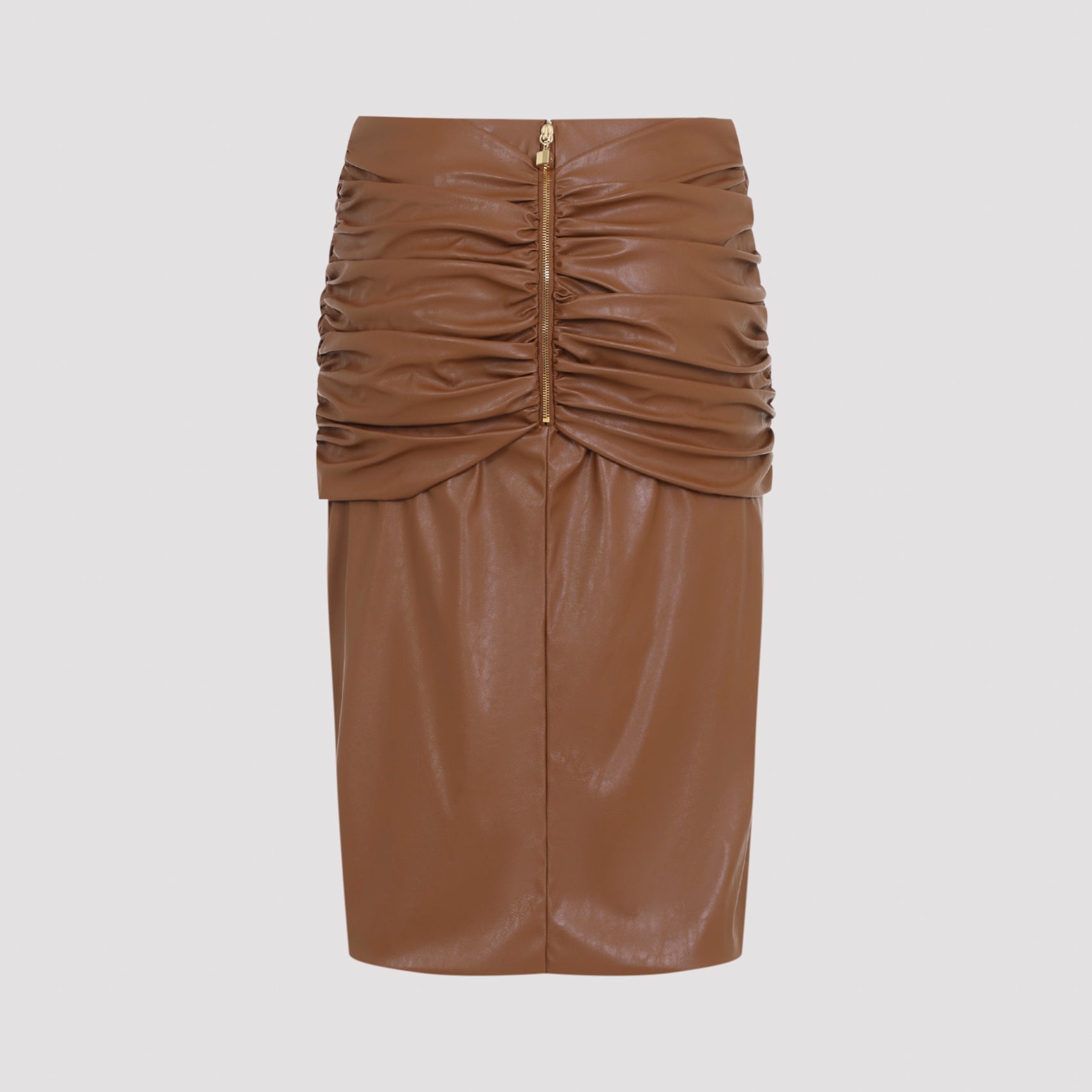 Elisabetta Franchi Eco Leather Skirt