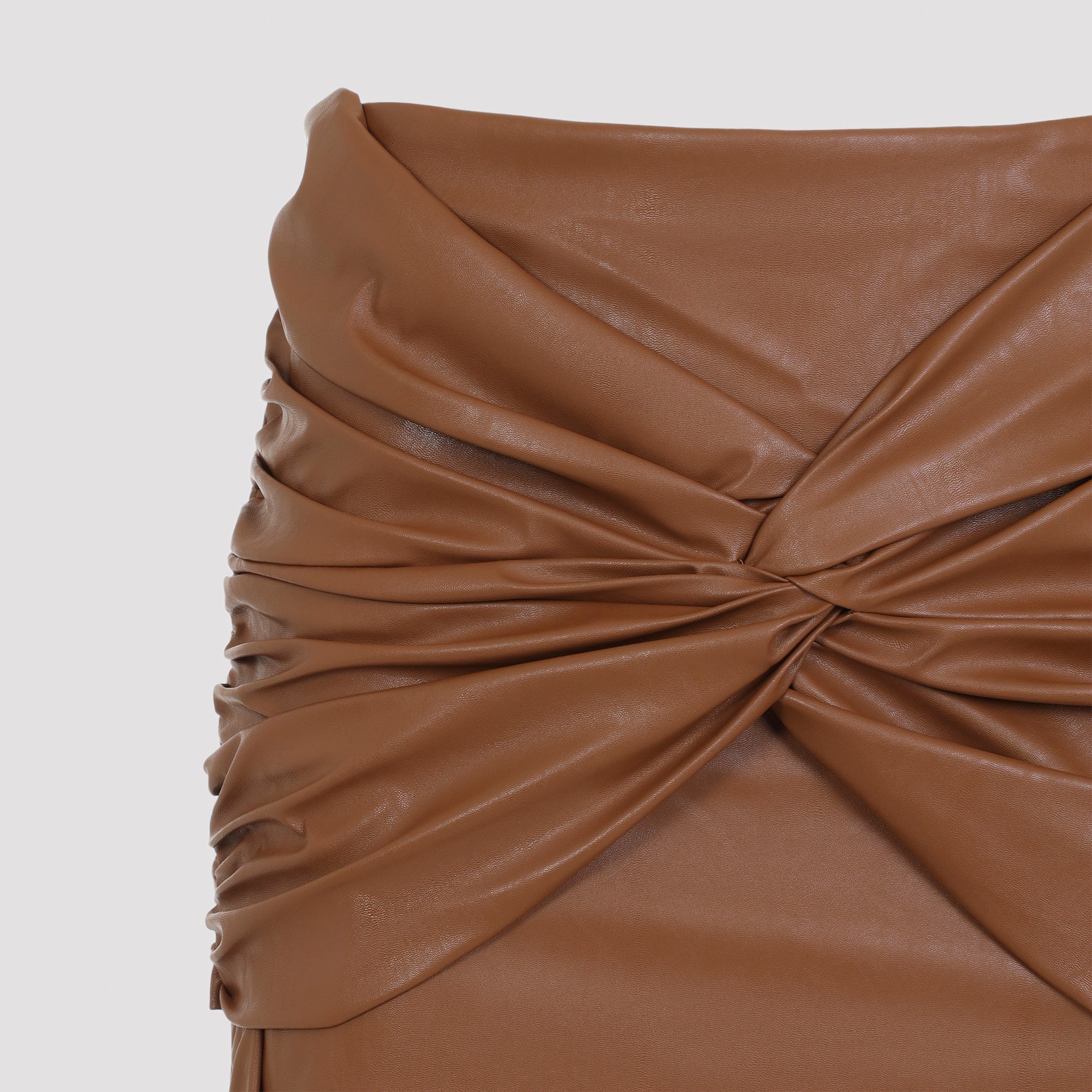 Elisabetta Franchi Eco Leather Skirt