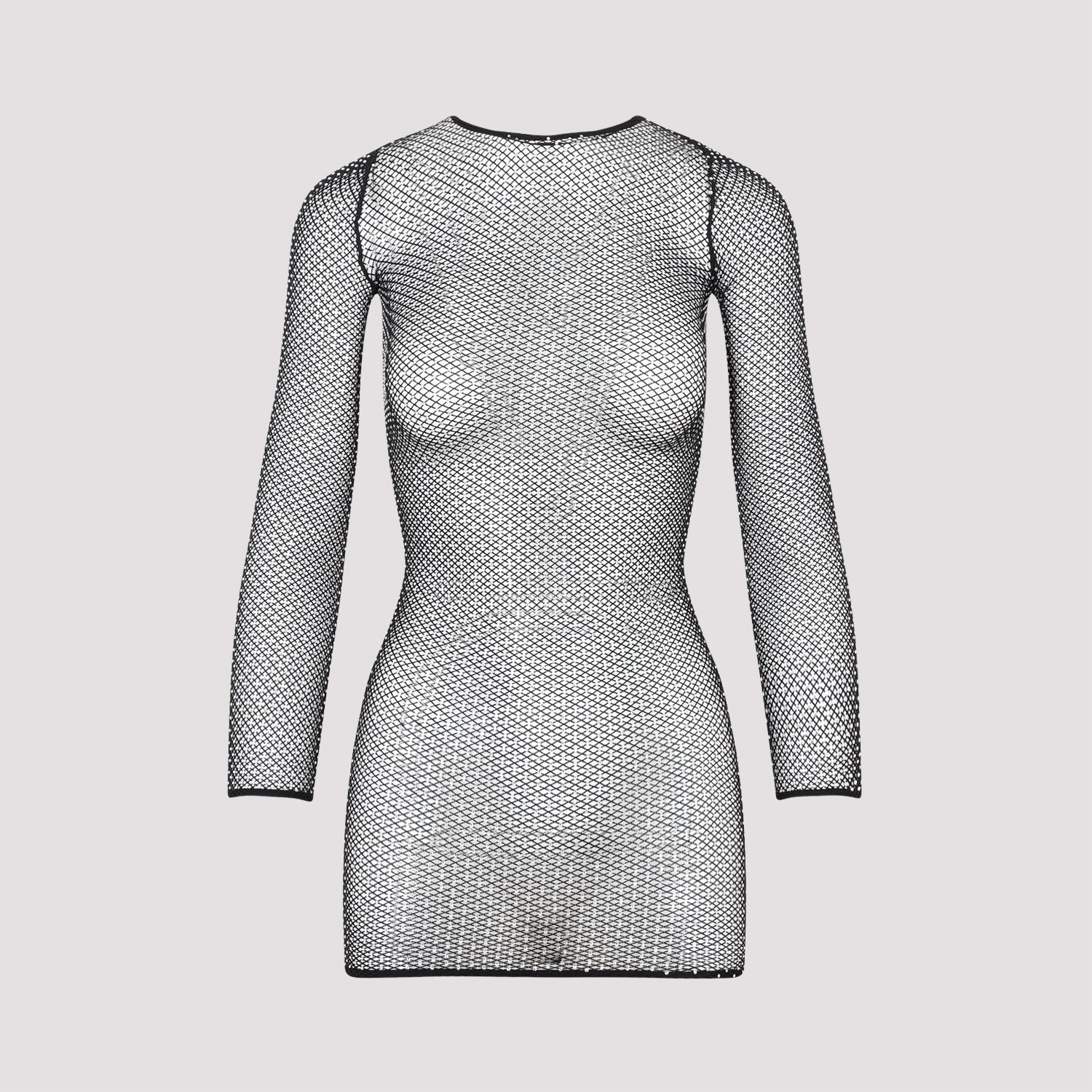 Balenciaga Crystal Mesh Mini Top