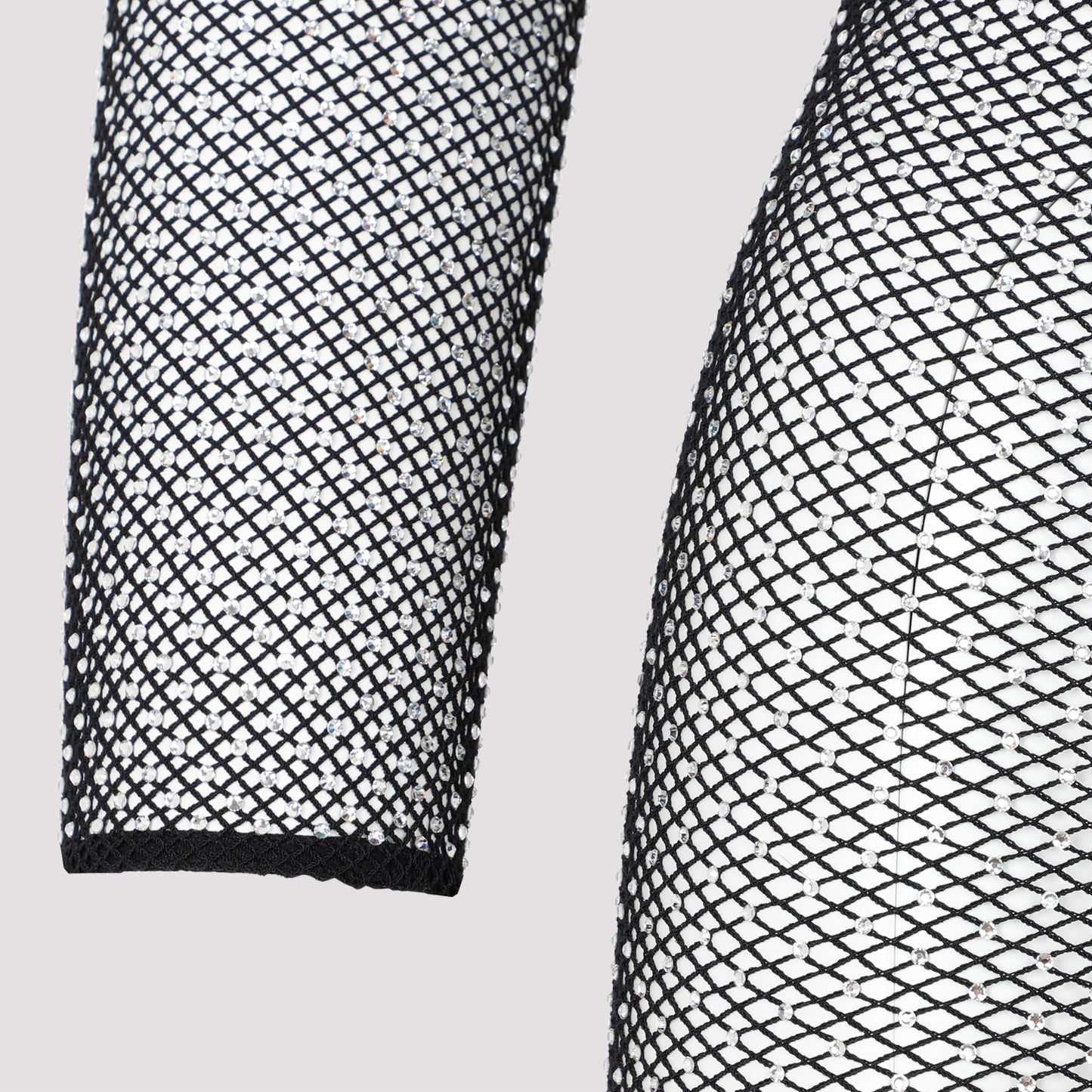 Balenciaga Crystal Mesh Mini Top