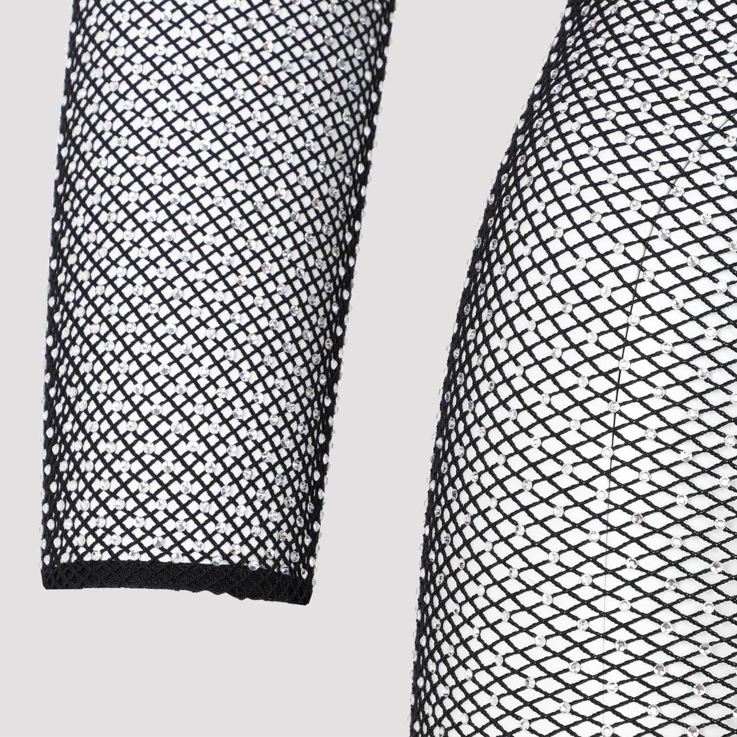 Balenciaga Crystal Mesh Mini Top