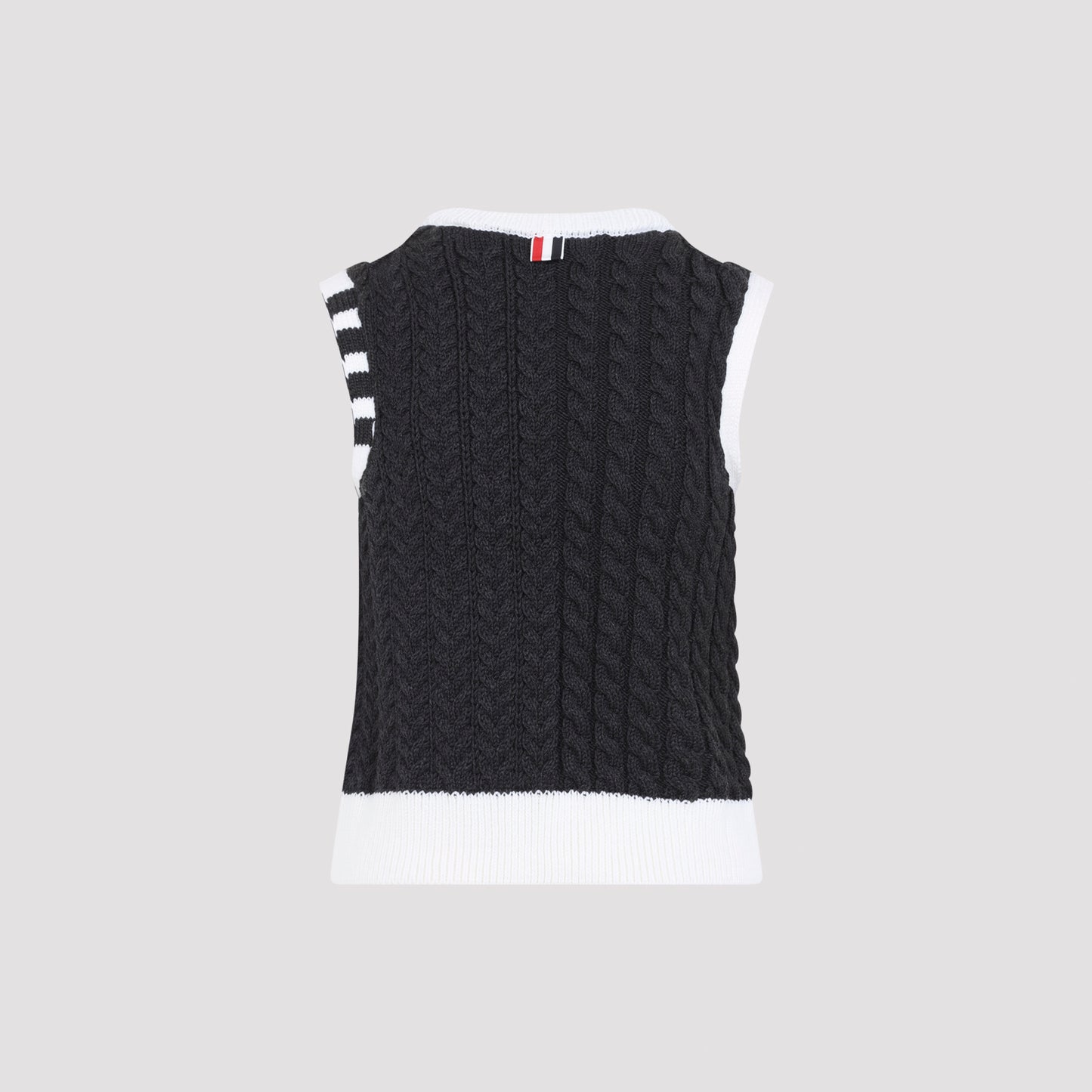 Thom Browne Aran Cable Shell Top