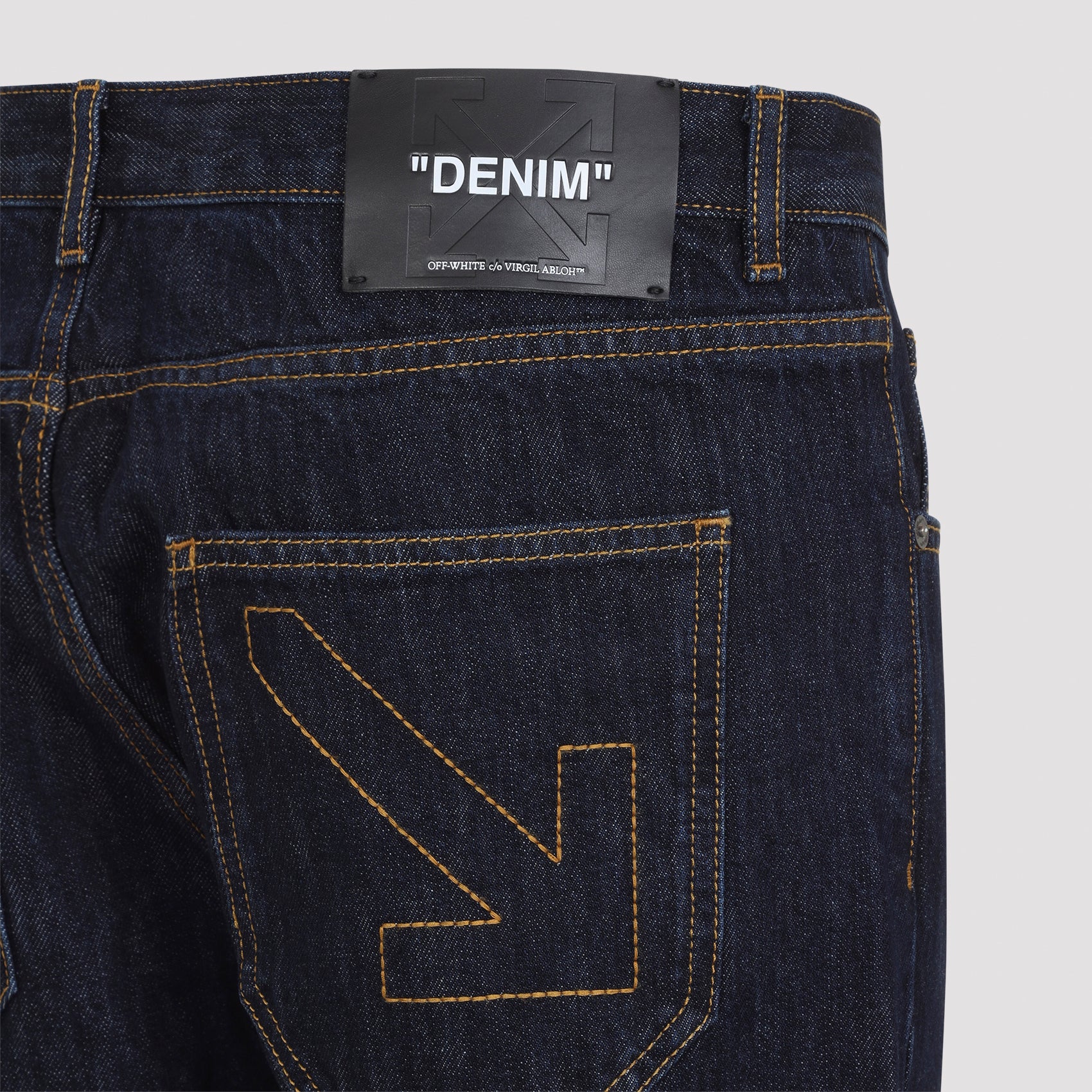 Off White Half Arrow Slim Relax Jeans