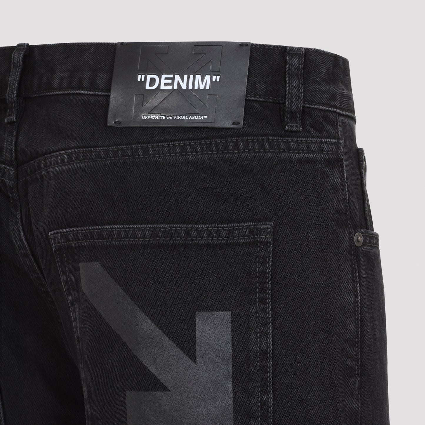 Off-White Half Arrow Slim Relax Jeans