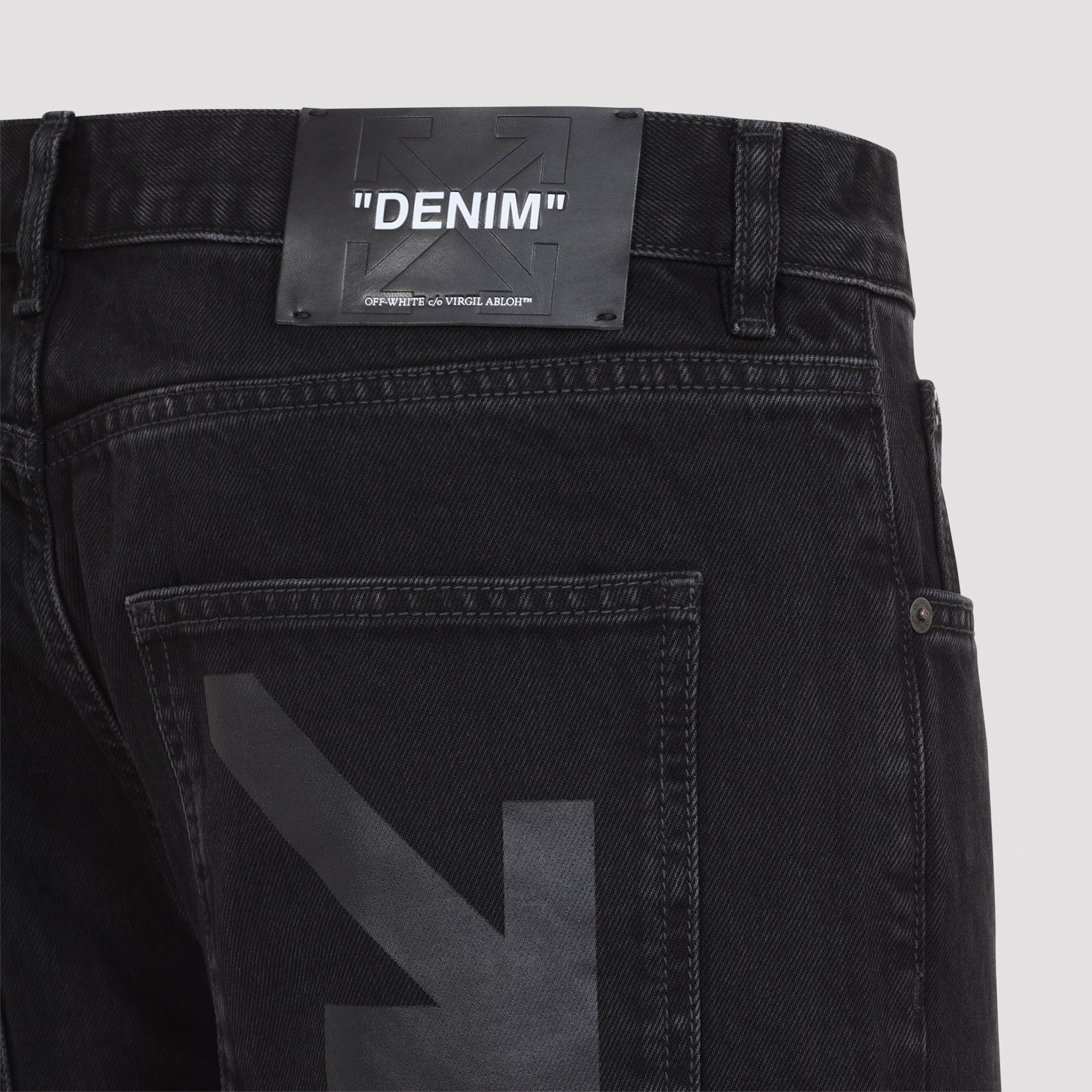 Off-White Half Arrow Slim Relax Jeans