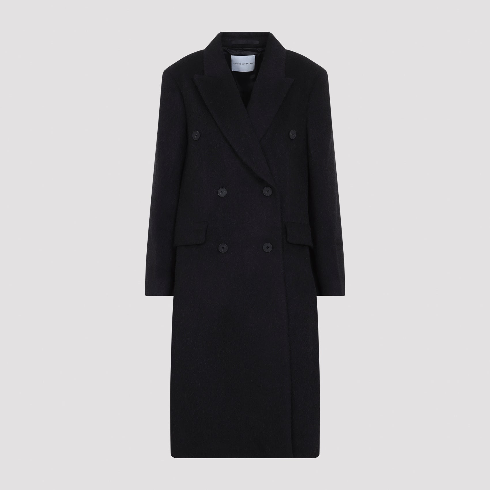 Studio Nicholson Aber Oversized Double Breasted Coat