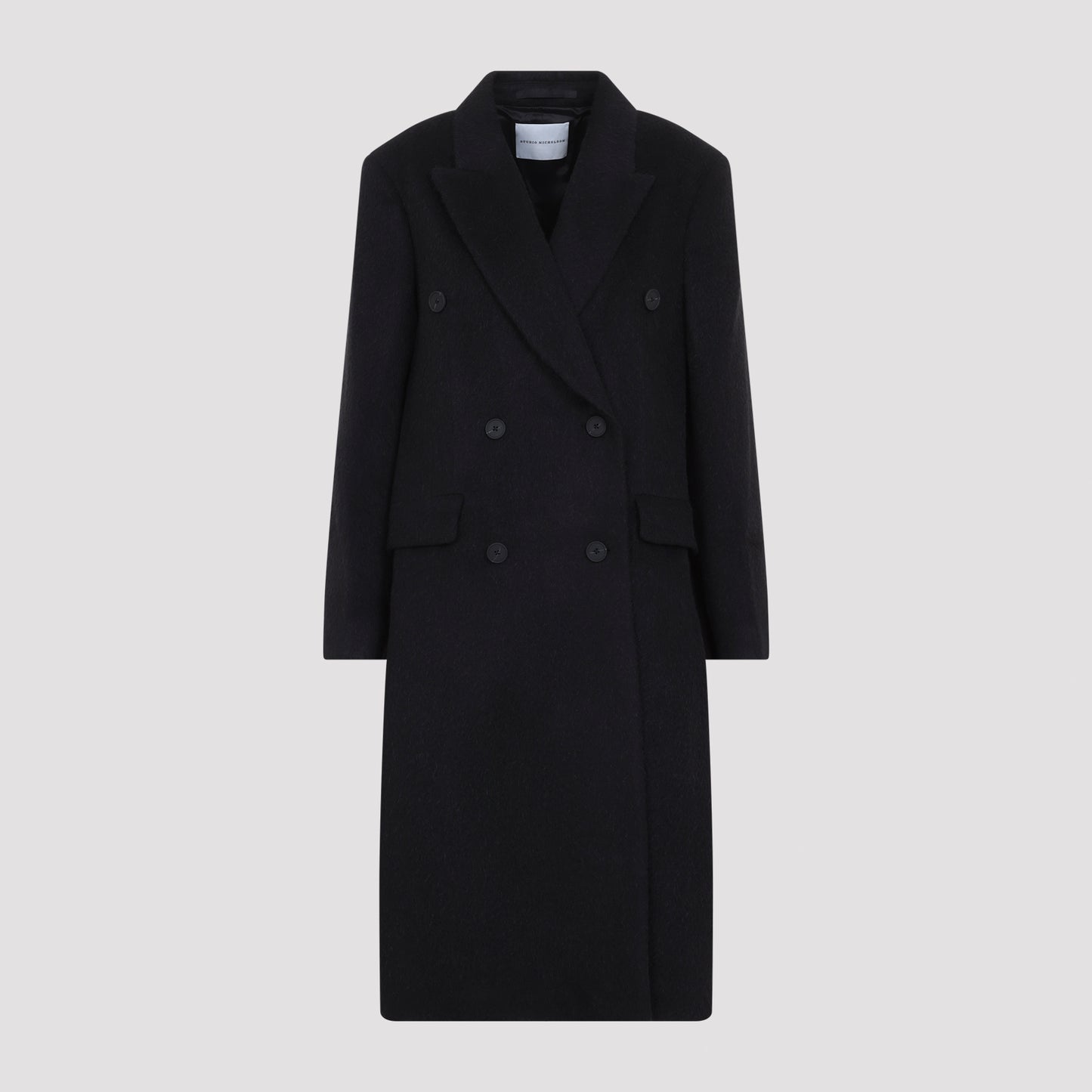 Studio Nicholson Aber Oversized Double Breasted Coat