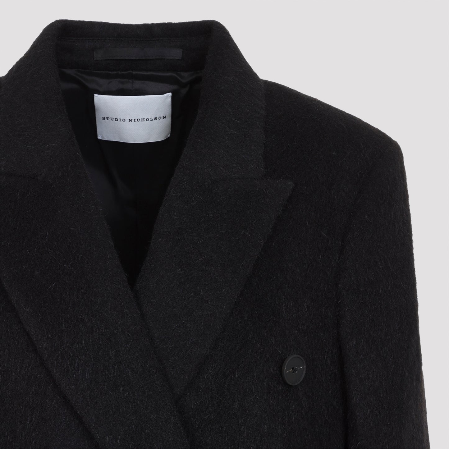 Studio Nicholson Aber Oversized Double Breasted Coat