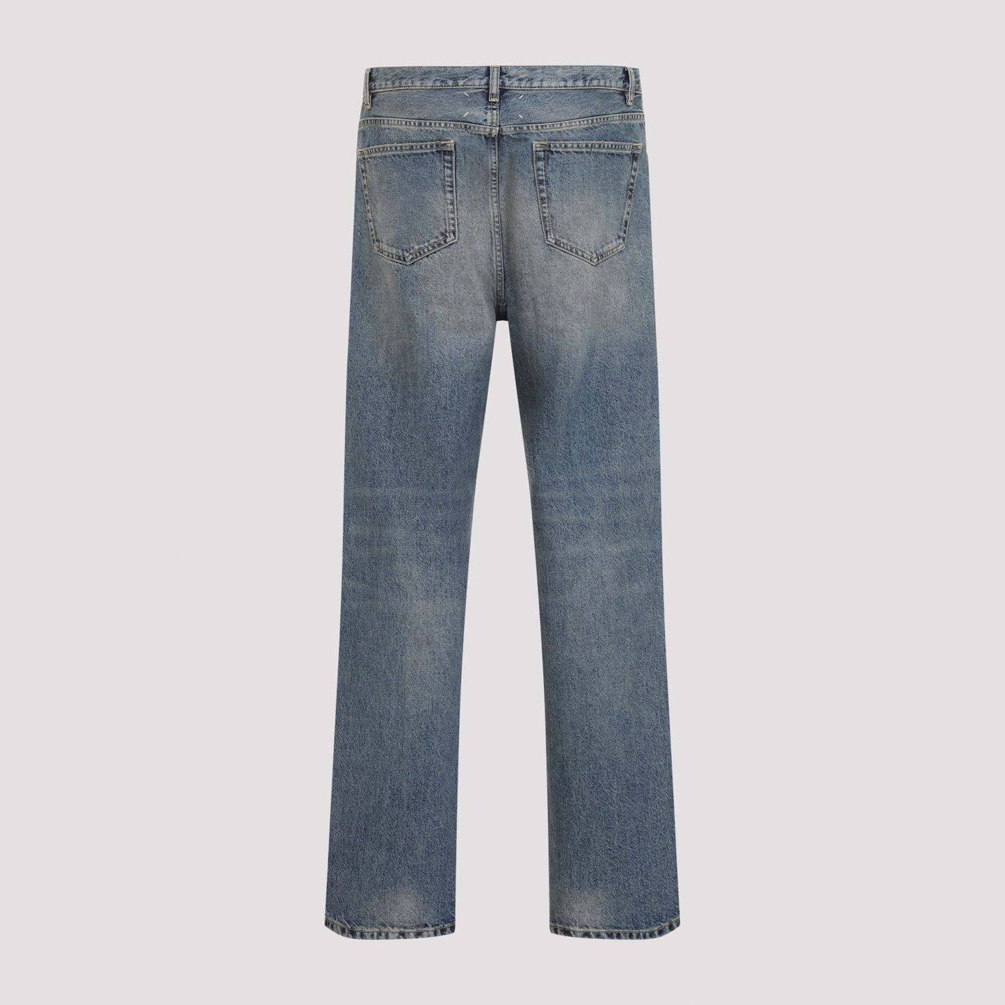 Maison Margiela Distresses Denim Trousers