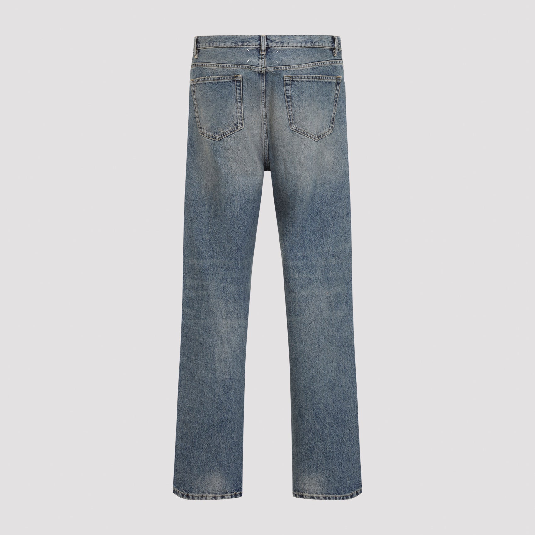 Maison Margiela Distresses Denim Trousers