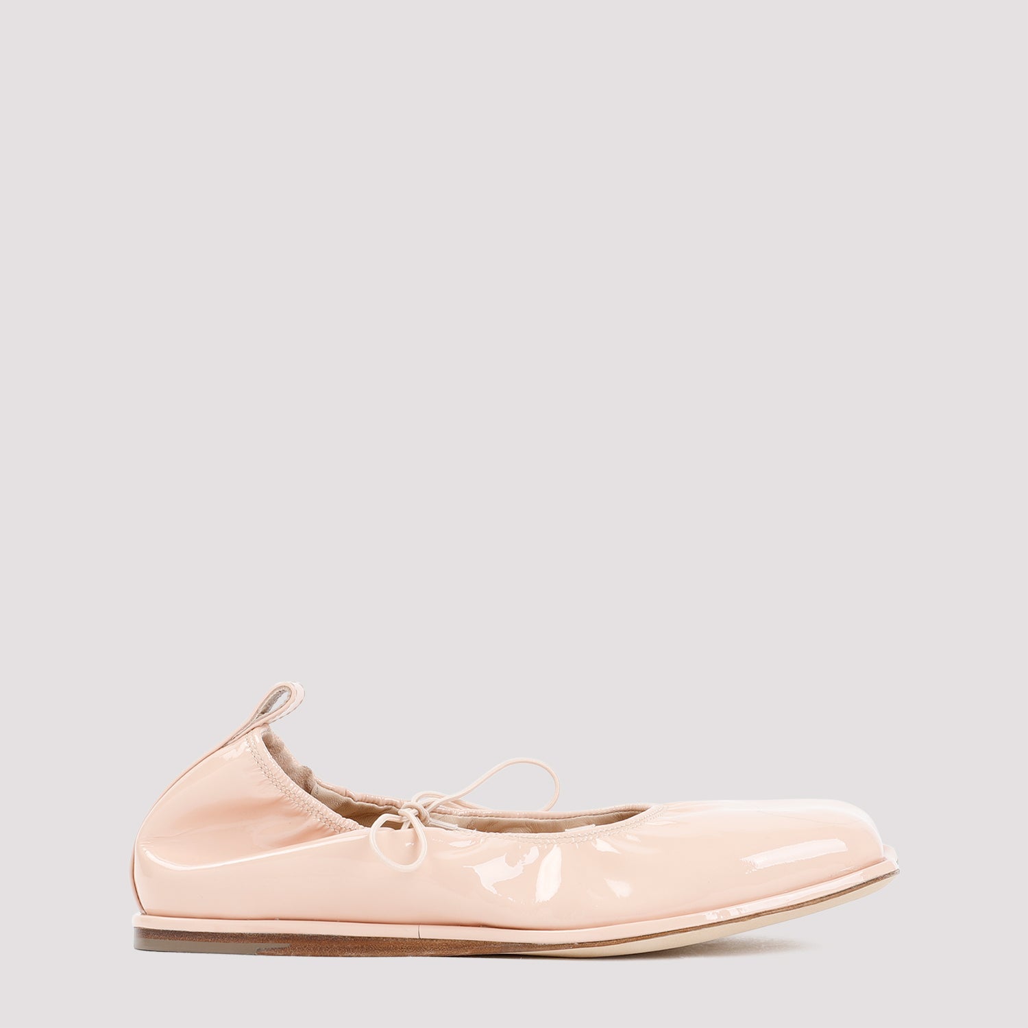 Simone Rocha Heart Toe Lace-Up Ballerina