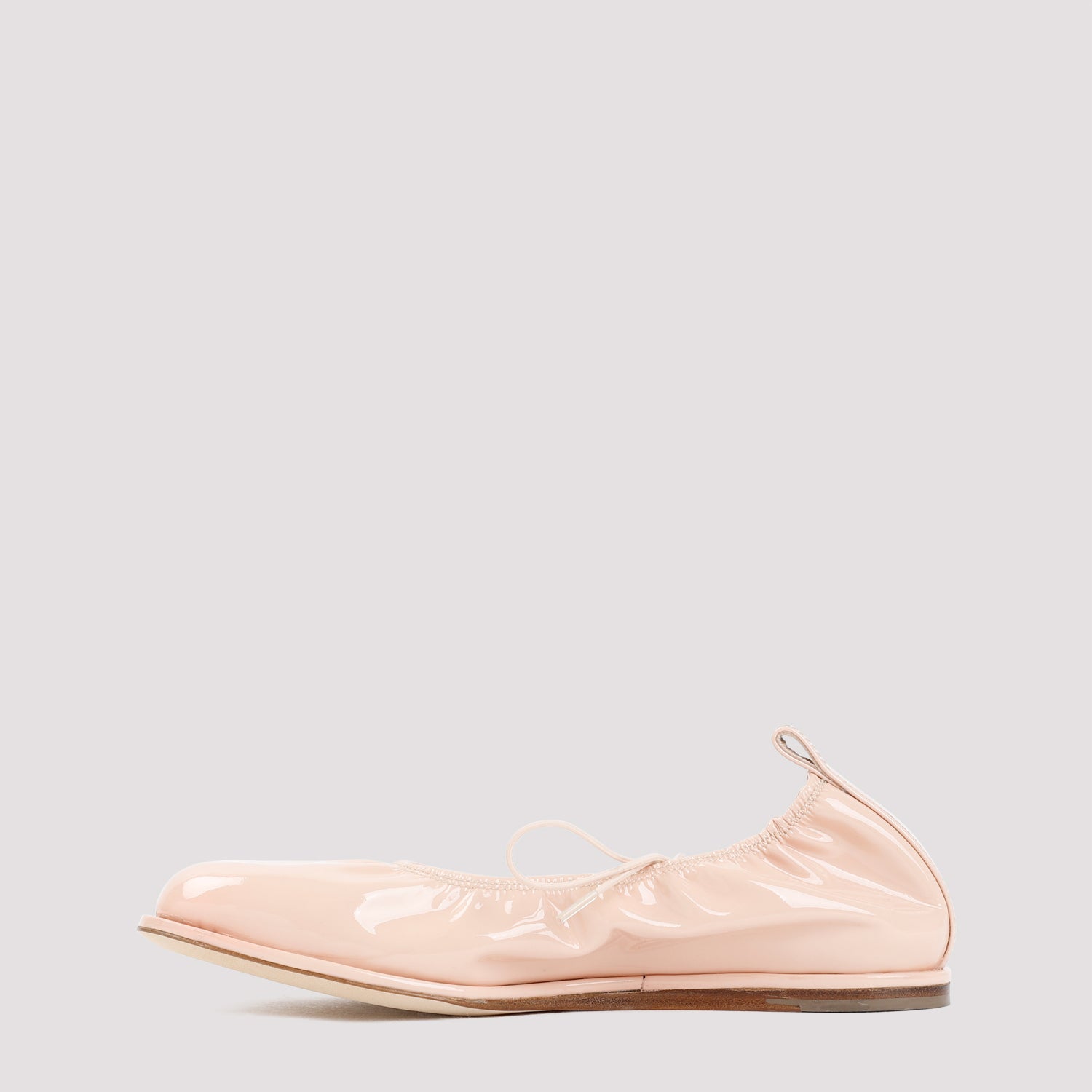 Simone Rocha Heart Toe Lace-Up Ballerina