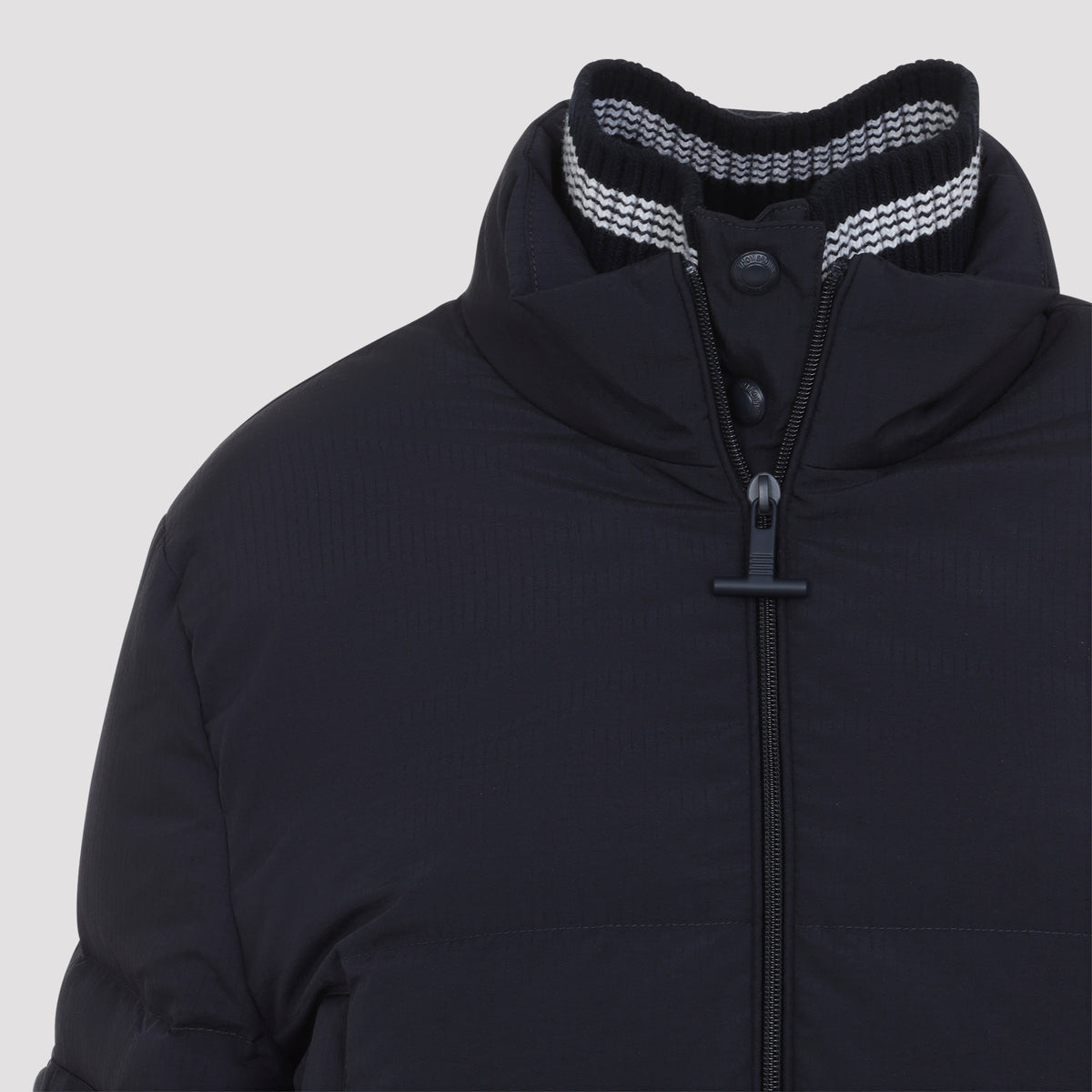 Thom Browne cropped Downfilled Front Zip Jacket