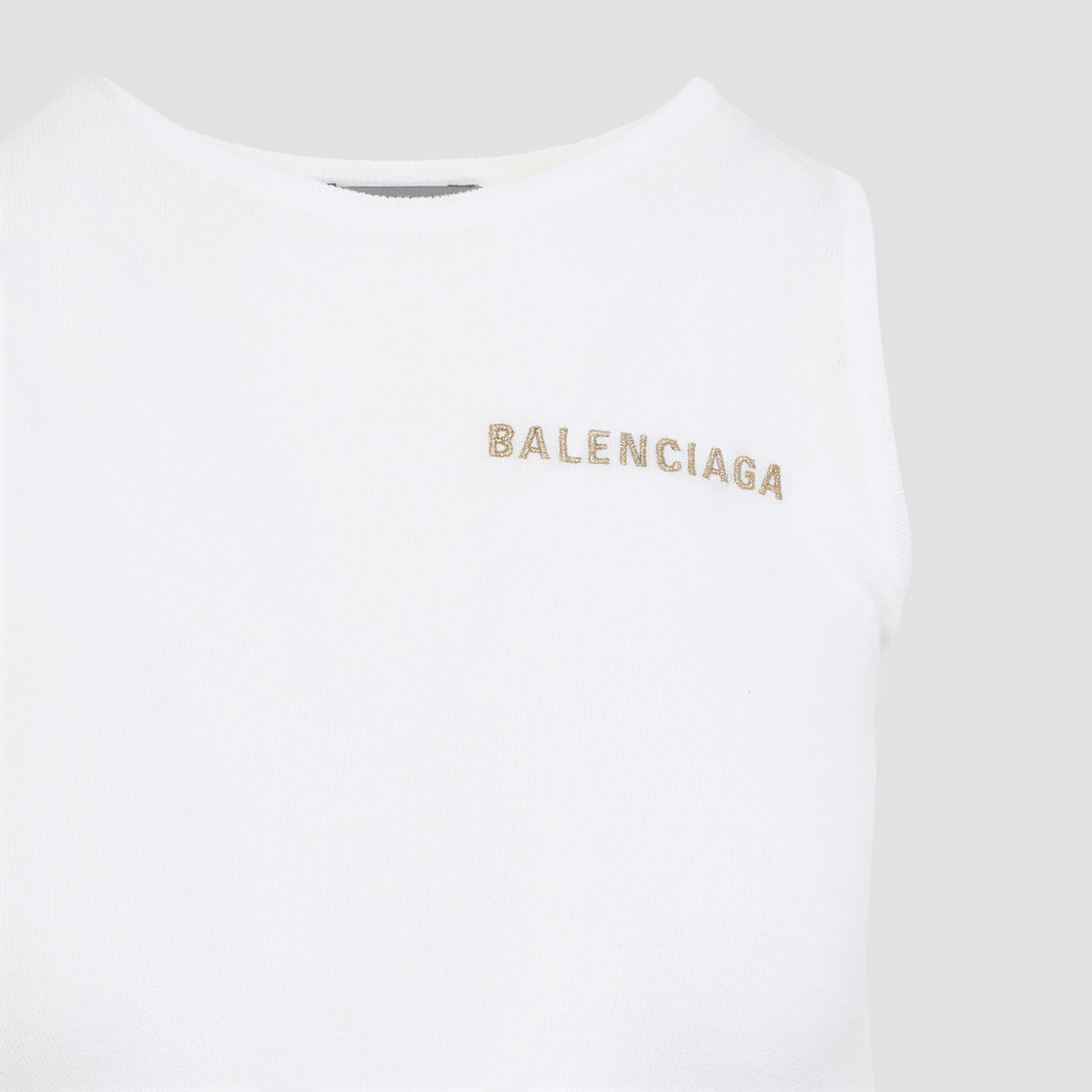 Balenciaga Cropped Tank Top