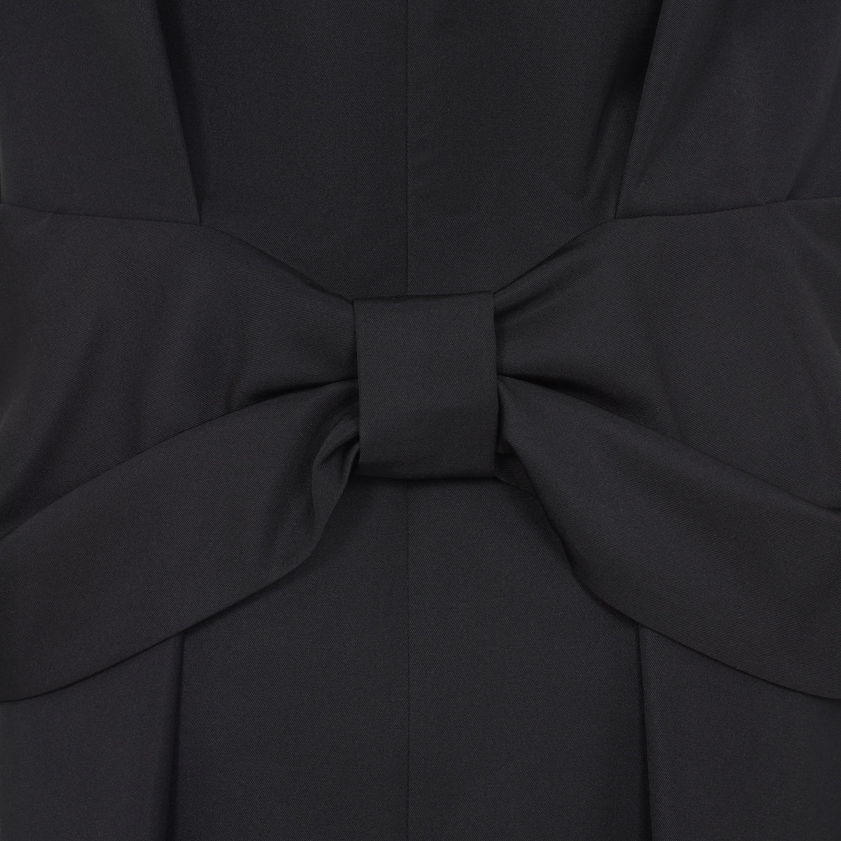 Simone Rocha Boxy Peplum Bow Detail Dress