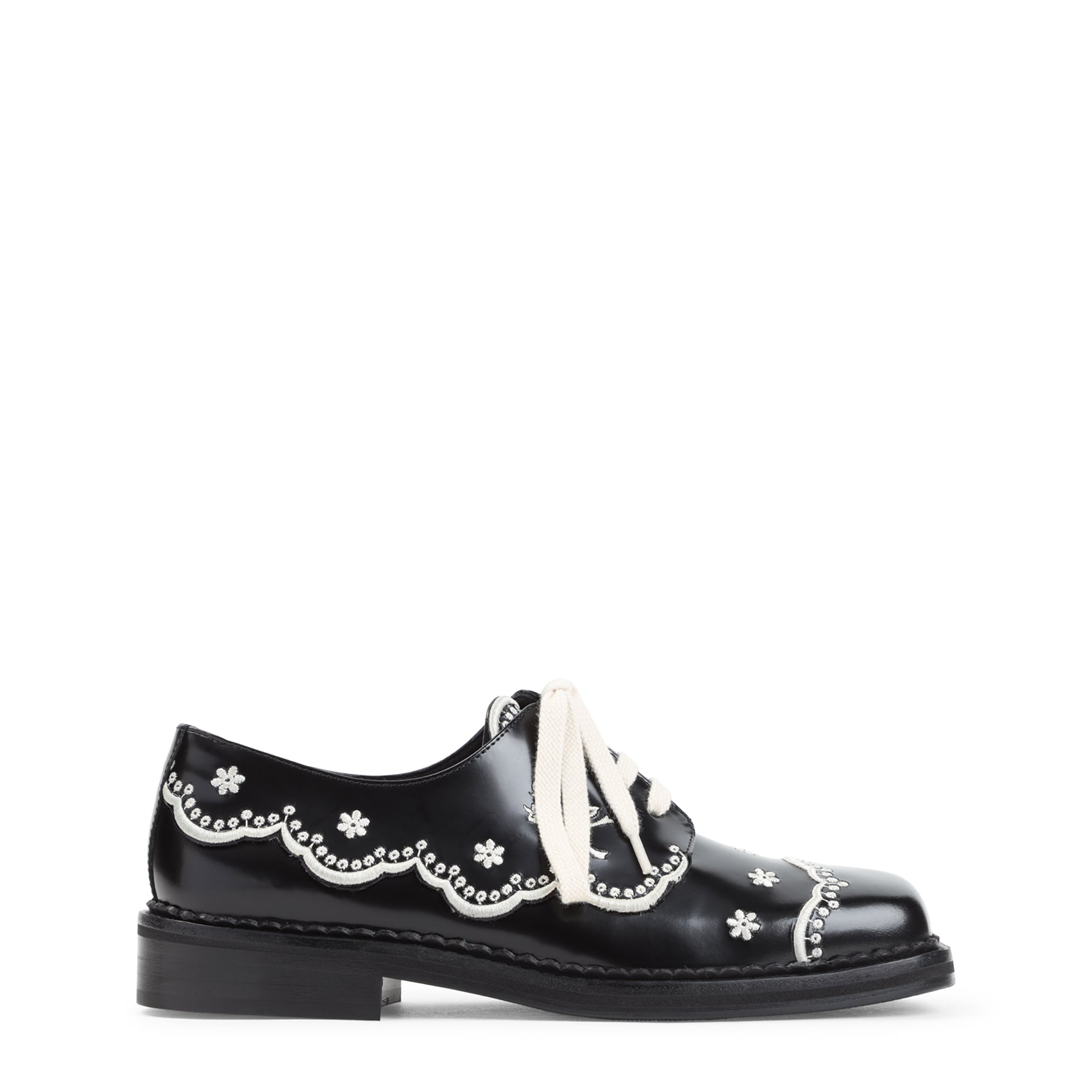 Simone Rocha Floral Lace Brogue