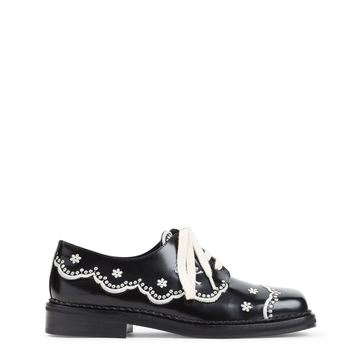 Simone Rocha Floral Lace Brogue