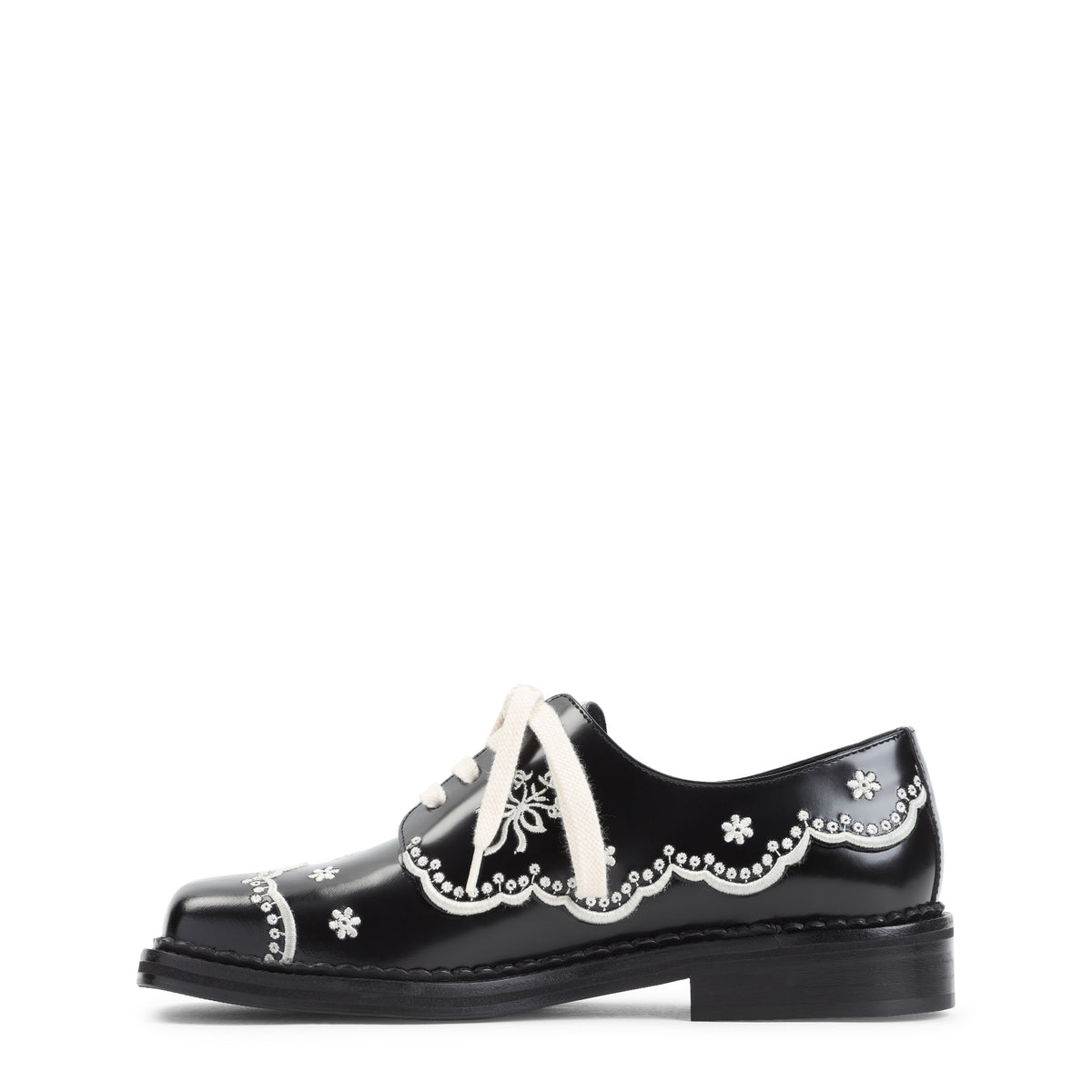 Simone Rocha Floral Lace Brogue