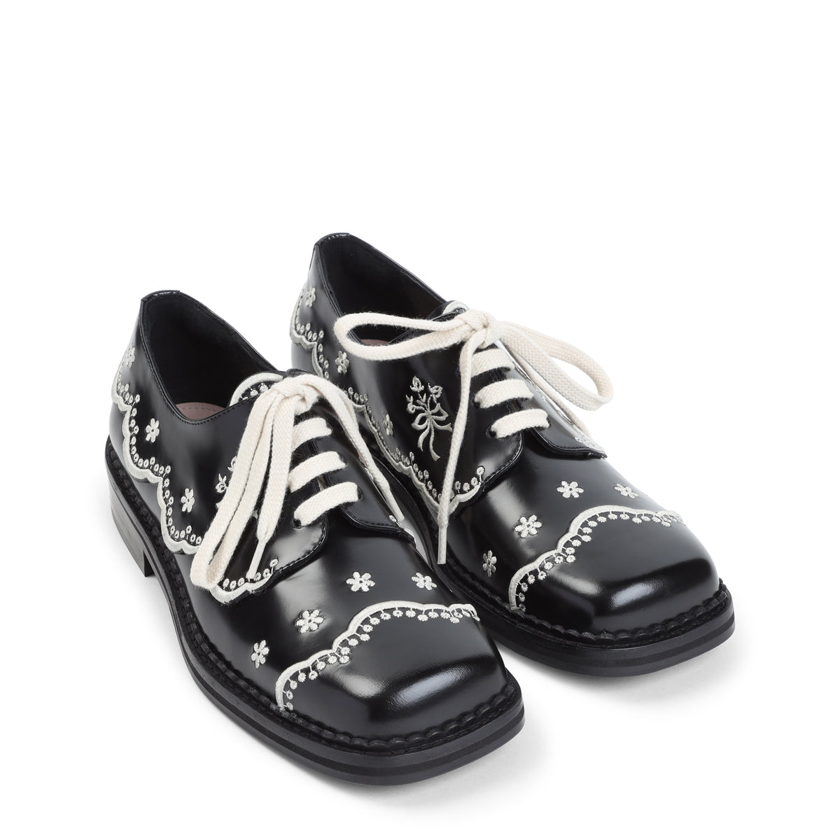 Simone Rocha Floral Lace Brogue