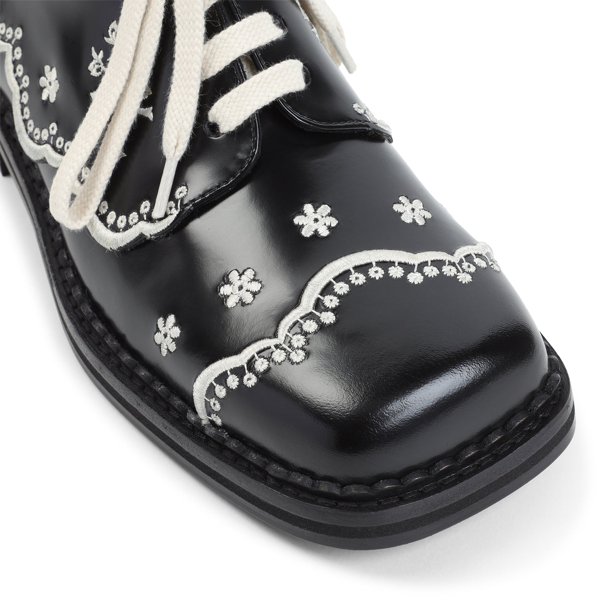 Simone Rocha Floral Lace Brogue