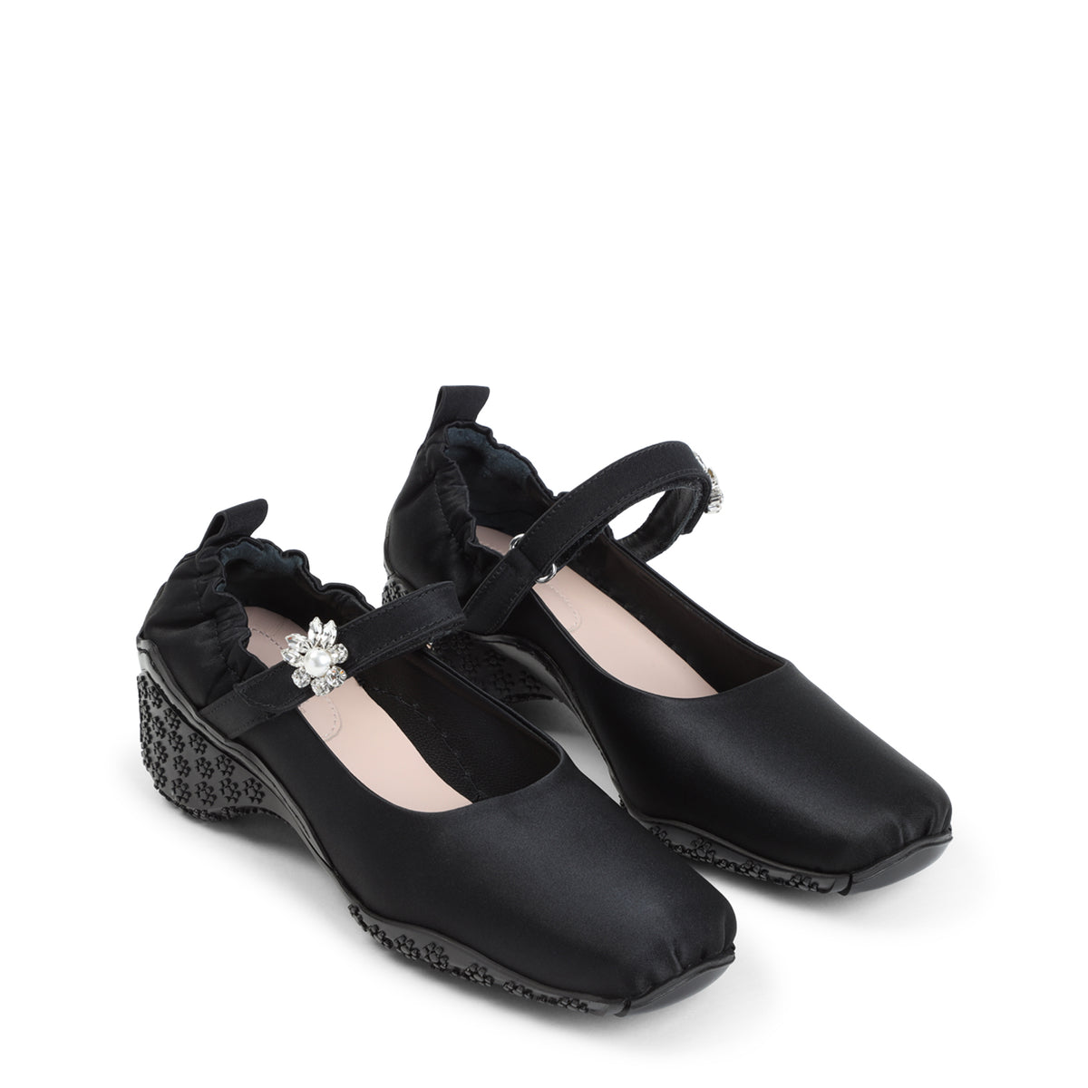 Simone Rocha Satin Ballet Runner W Single Emb