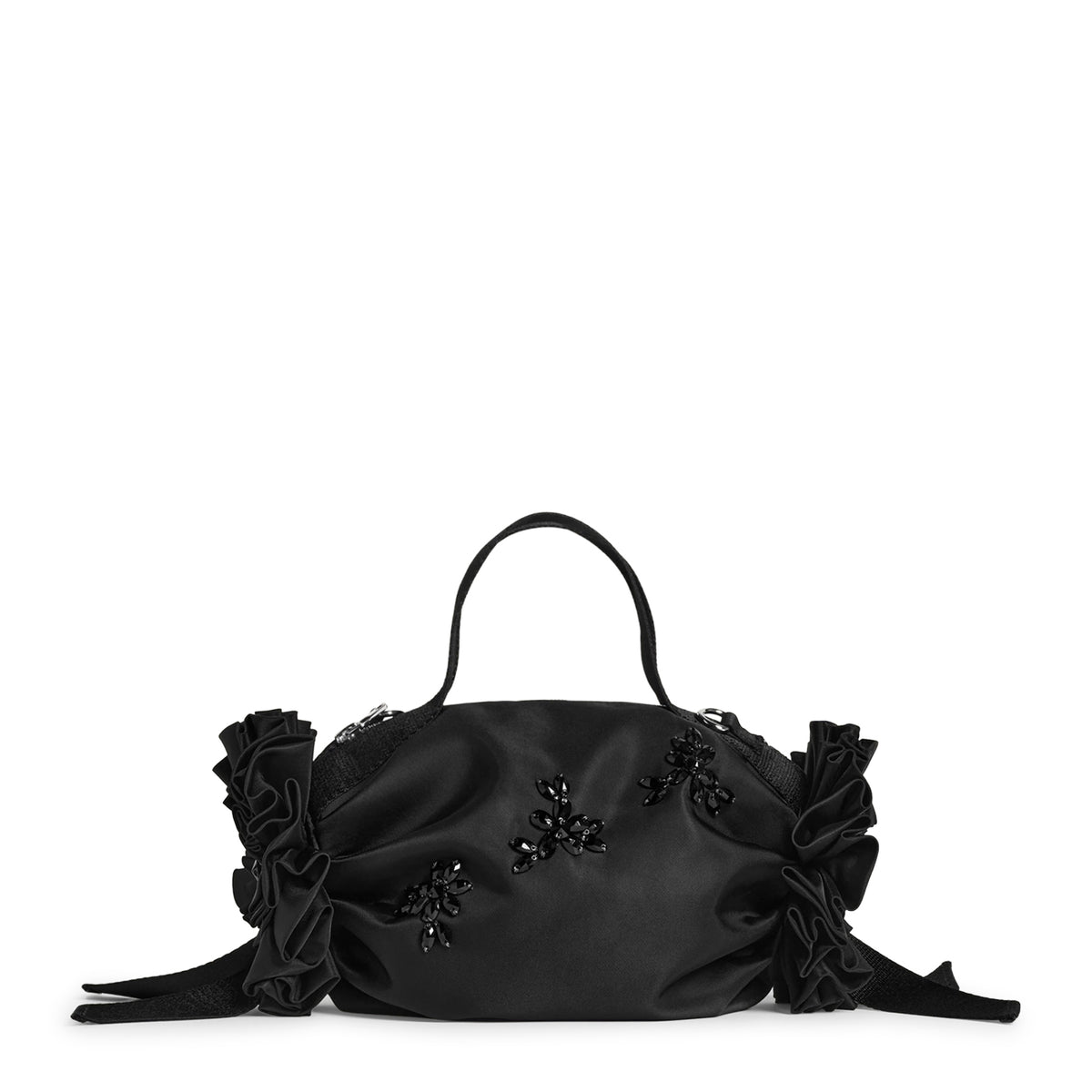 Simone Rocha Mini Double Ribbon Rosette Bag