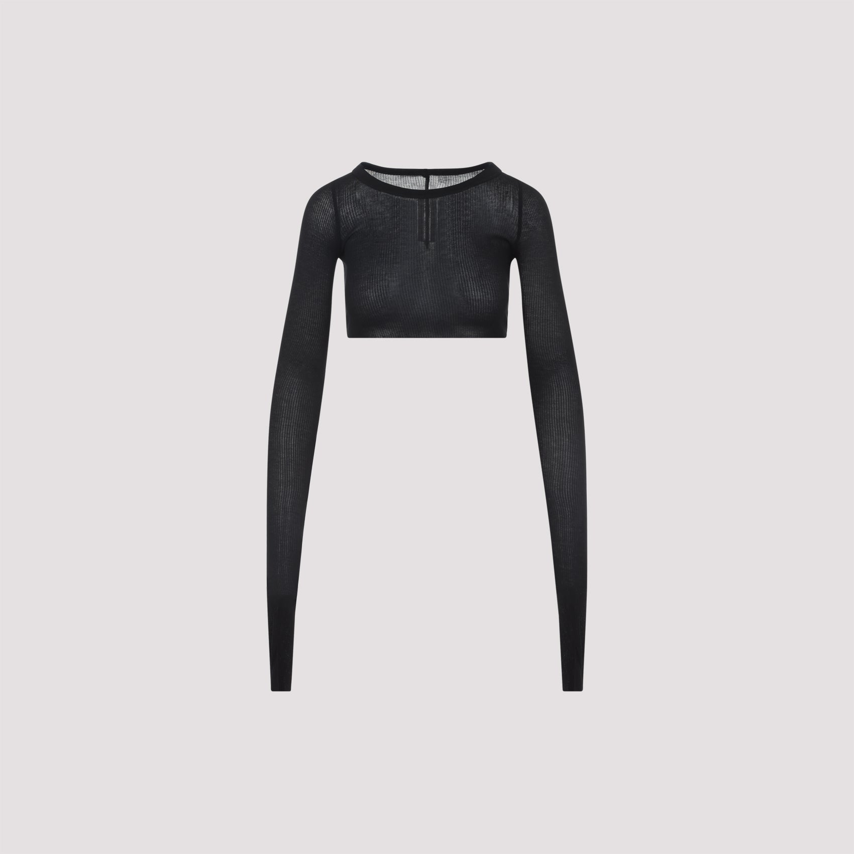 Rick Owens LS Crop Top