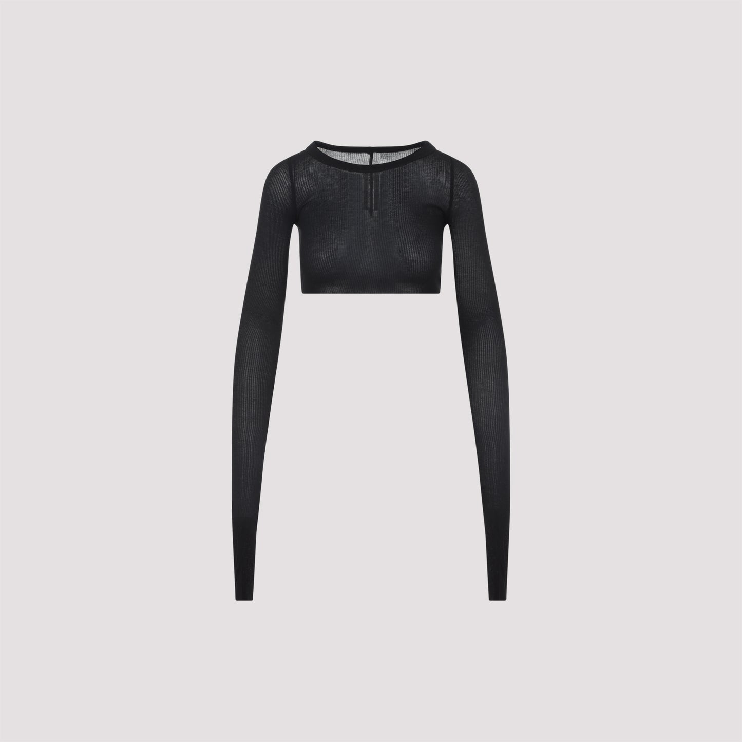 Rick Owens LS Crop Top