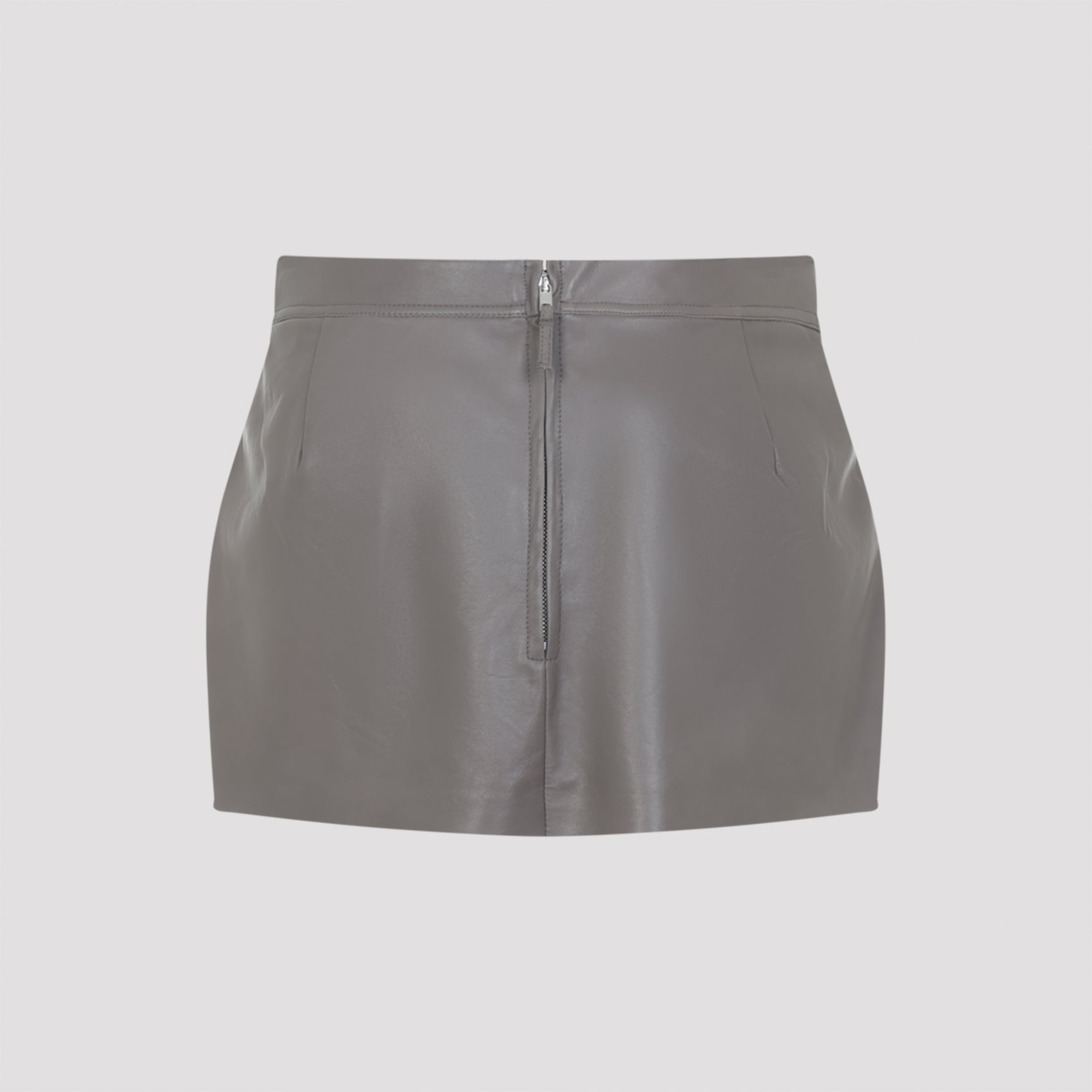 Rick Owens Fog Cutoff Mini Skirt