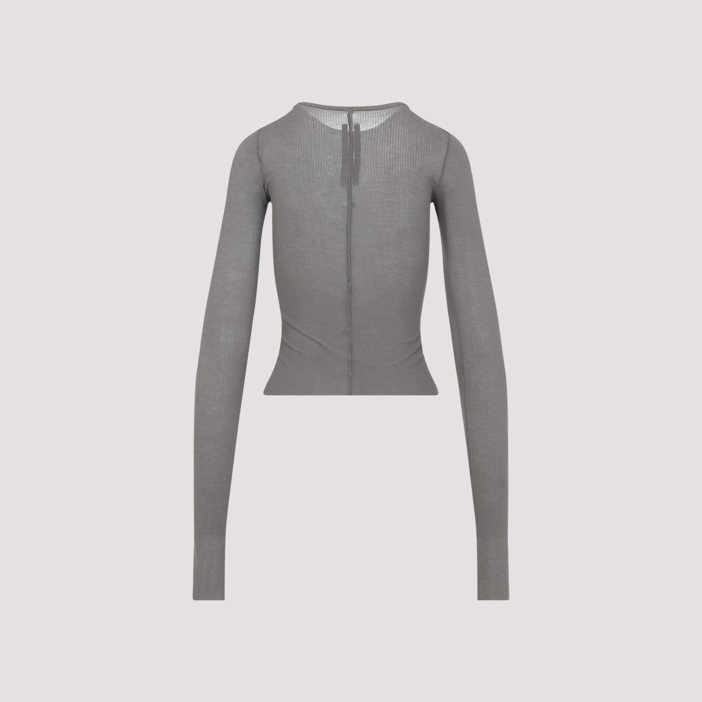 Rick Owens Cropped Rib LS T-shirt