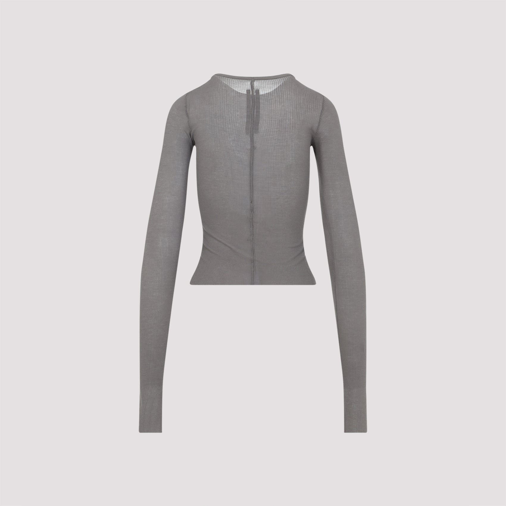 Rick Owens Cropped Rib LS T-shirt