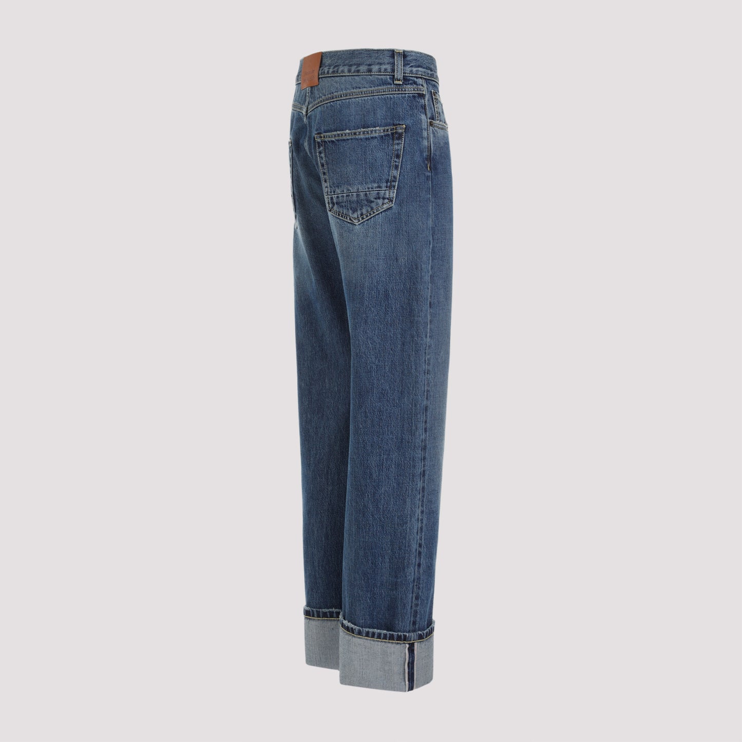 Alexander McQueen Turn Up Jeans