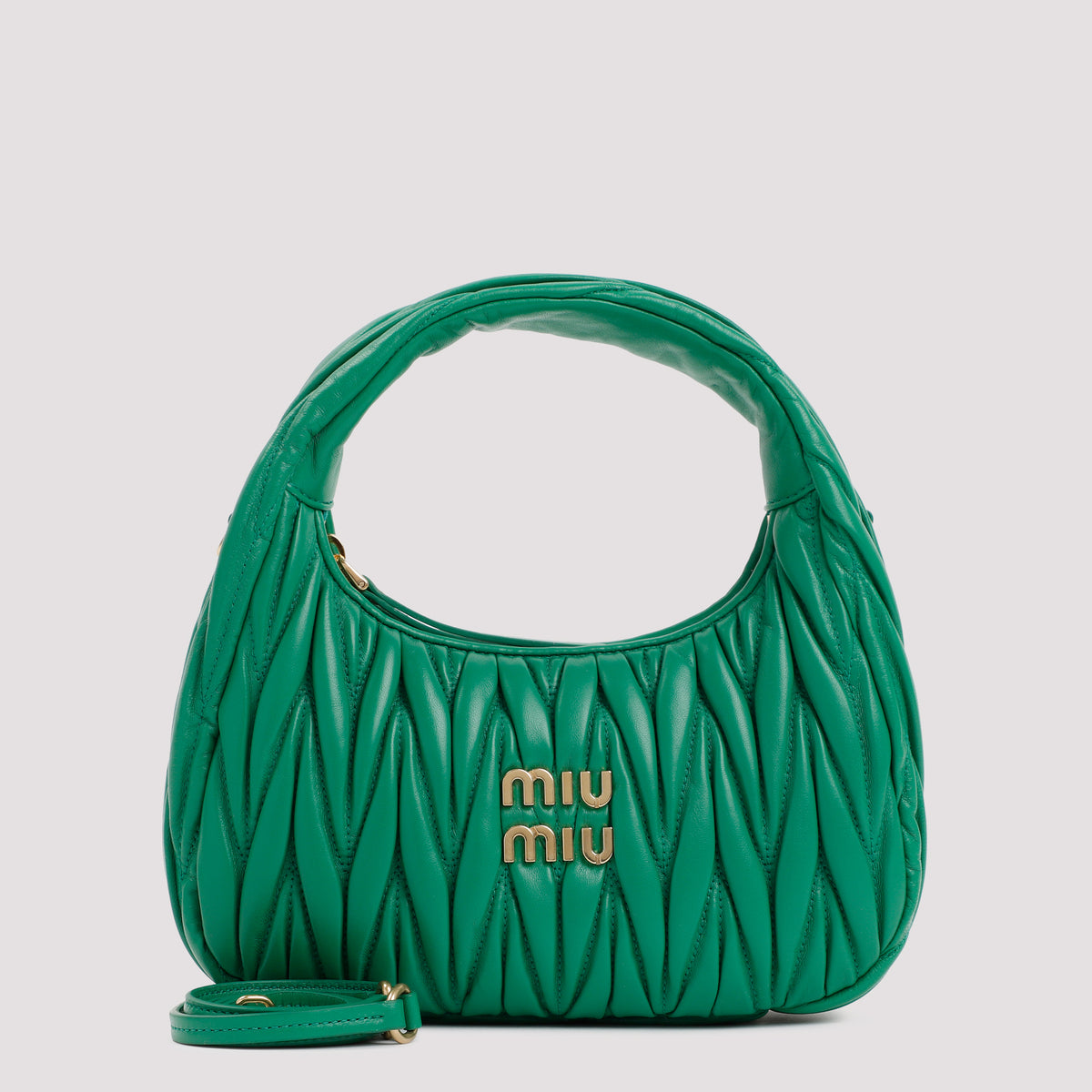 Miu Miu Small Wander matelassé hobo bag