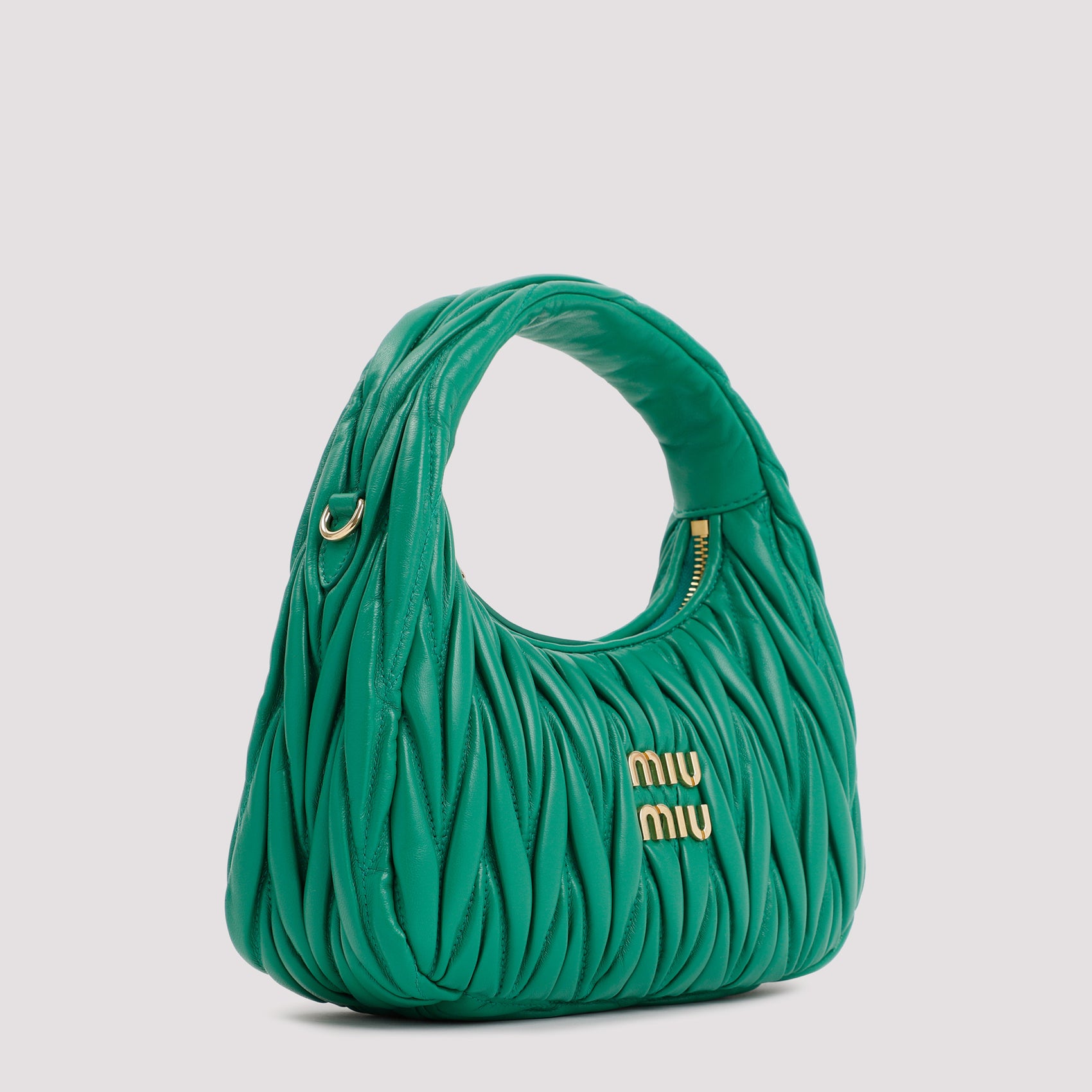 Miu Miu Small Wander matelassé hobo bag