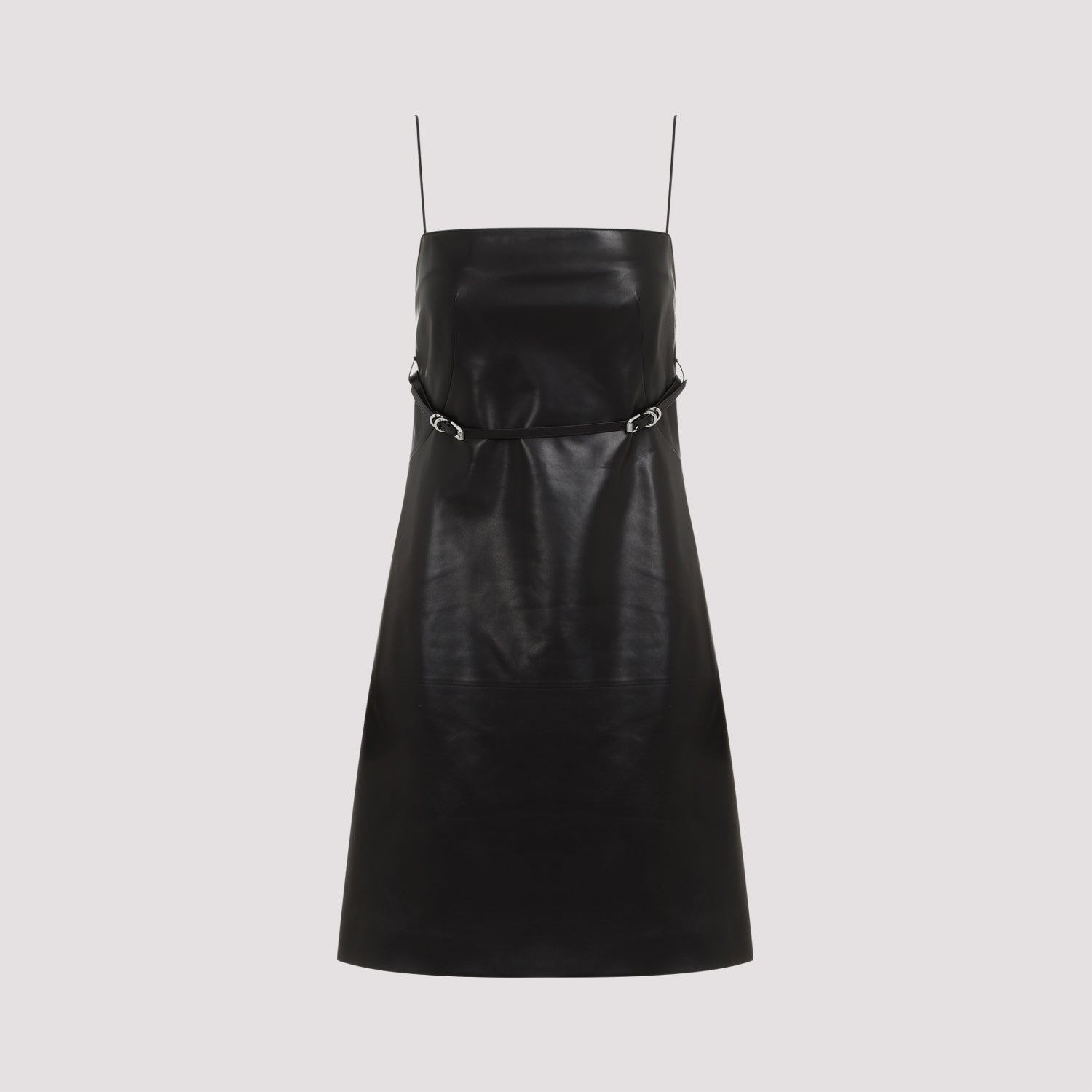 Givenchy Voyou Leather Mini Dress