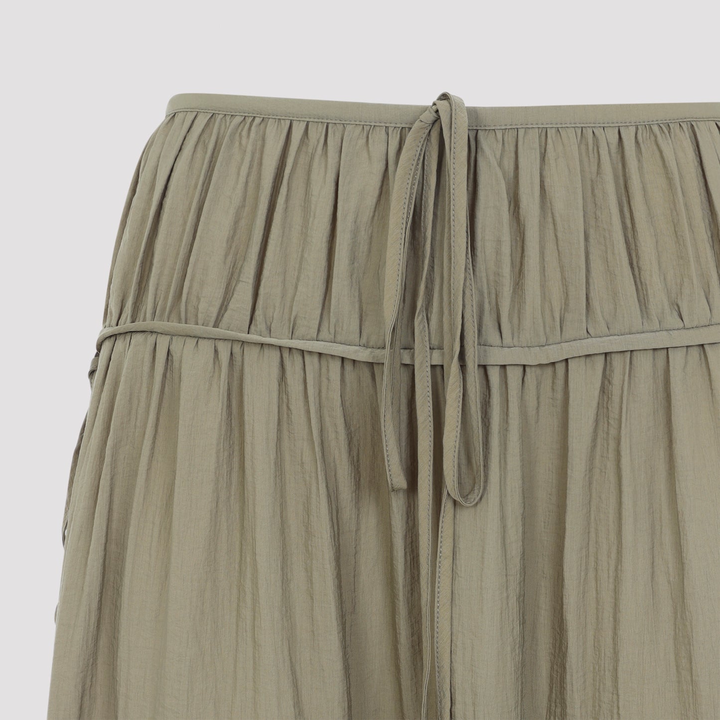 CO Soft Gathered Bubble Midi Skirt