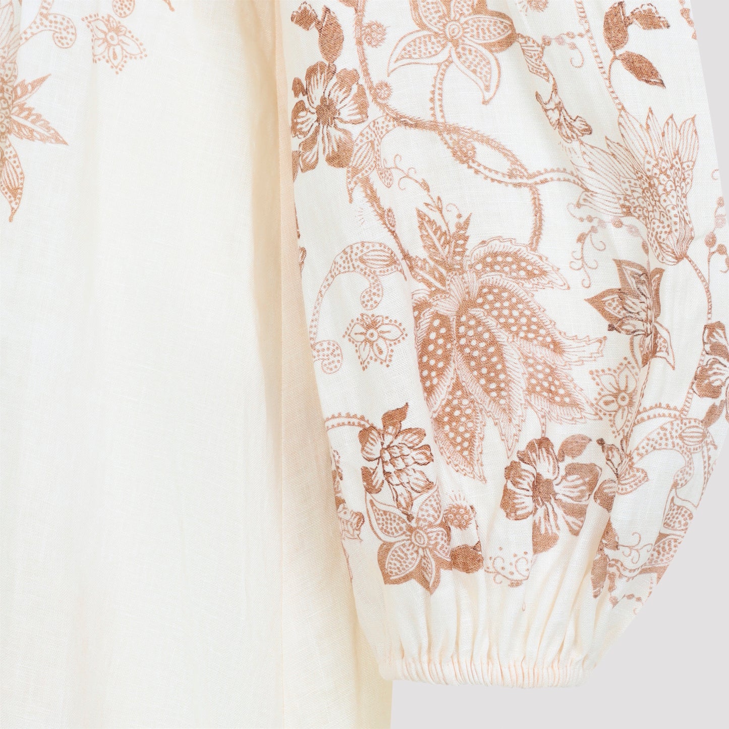 Zimmermann Indra Plunge Midi Dress