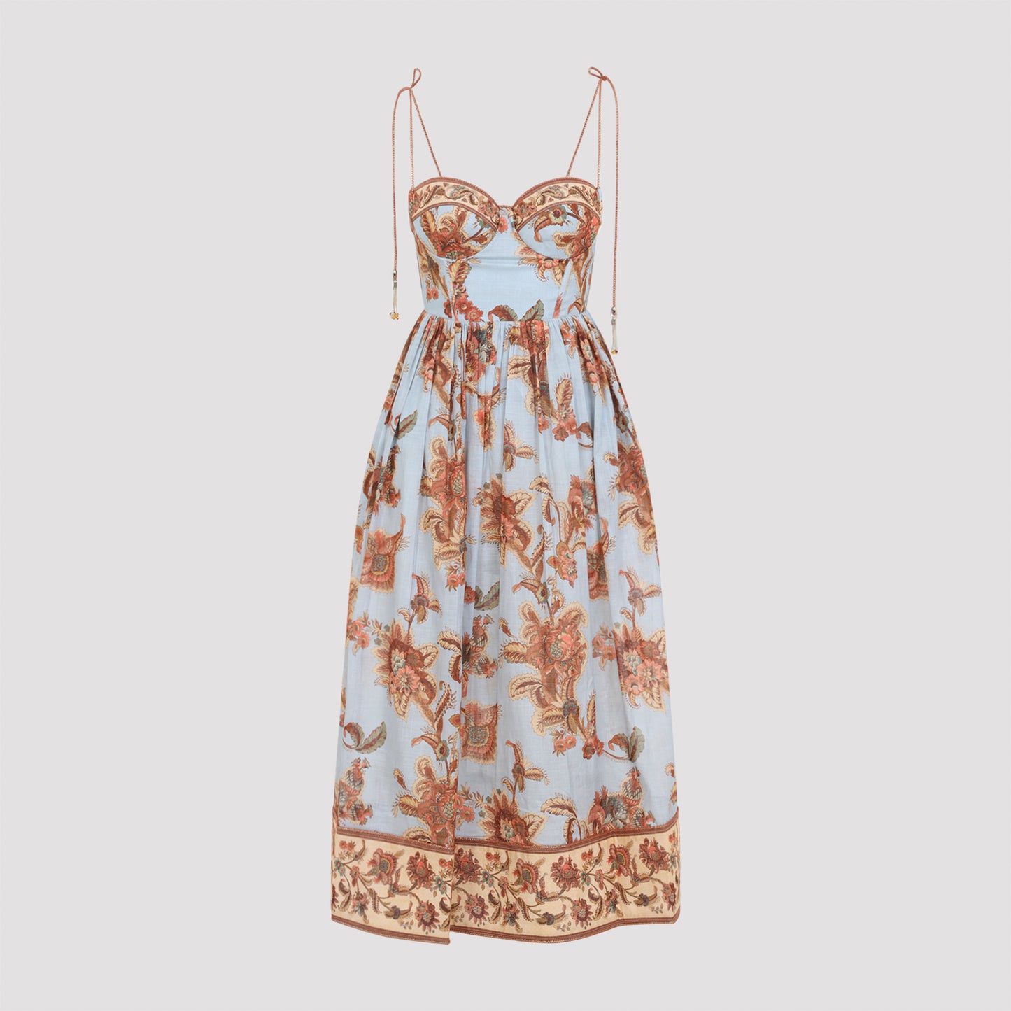 Zimmermann Aster Corset Midi Dress