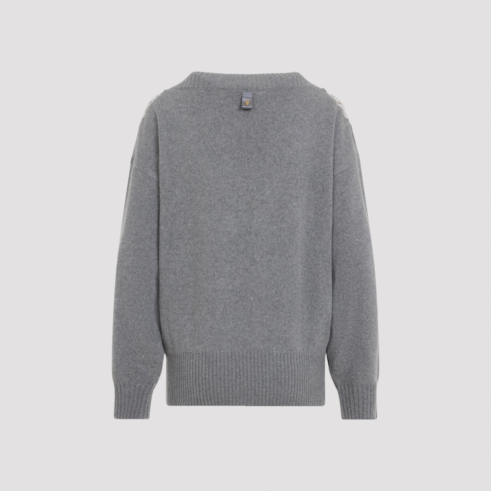 Alberta Ferretti V Neck Sweater