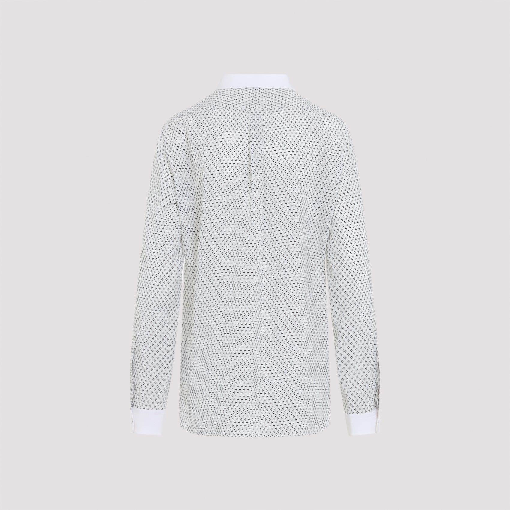 Tom Ford Multi Argyle Printed Silk Shirt