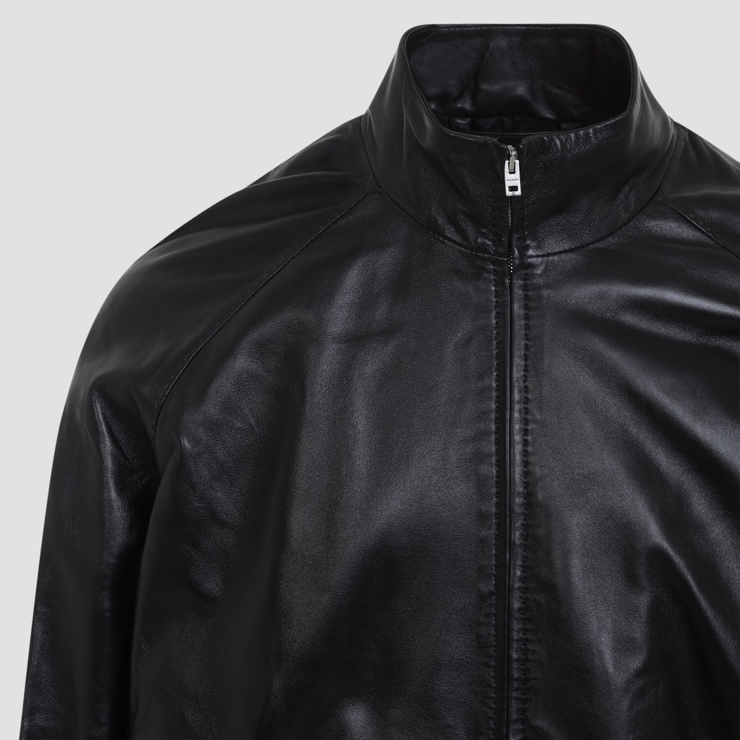 Acne Studios Leather Bomber Jacket