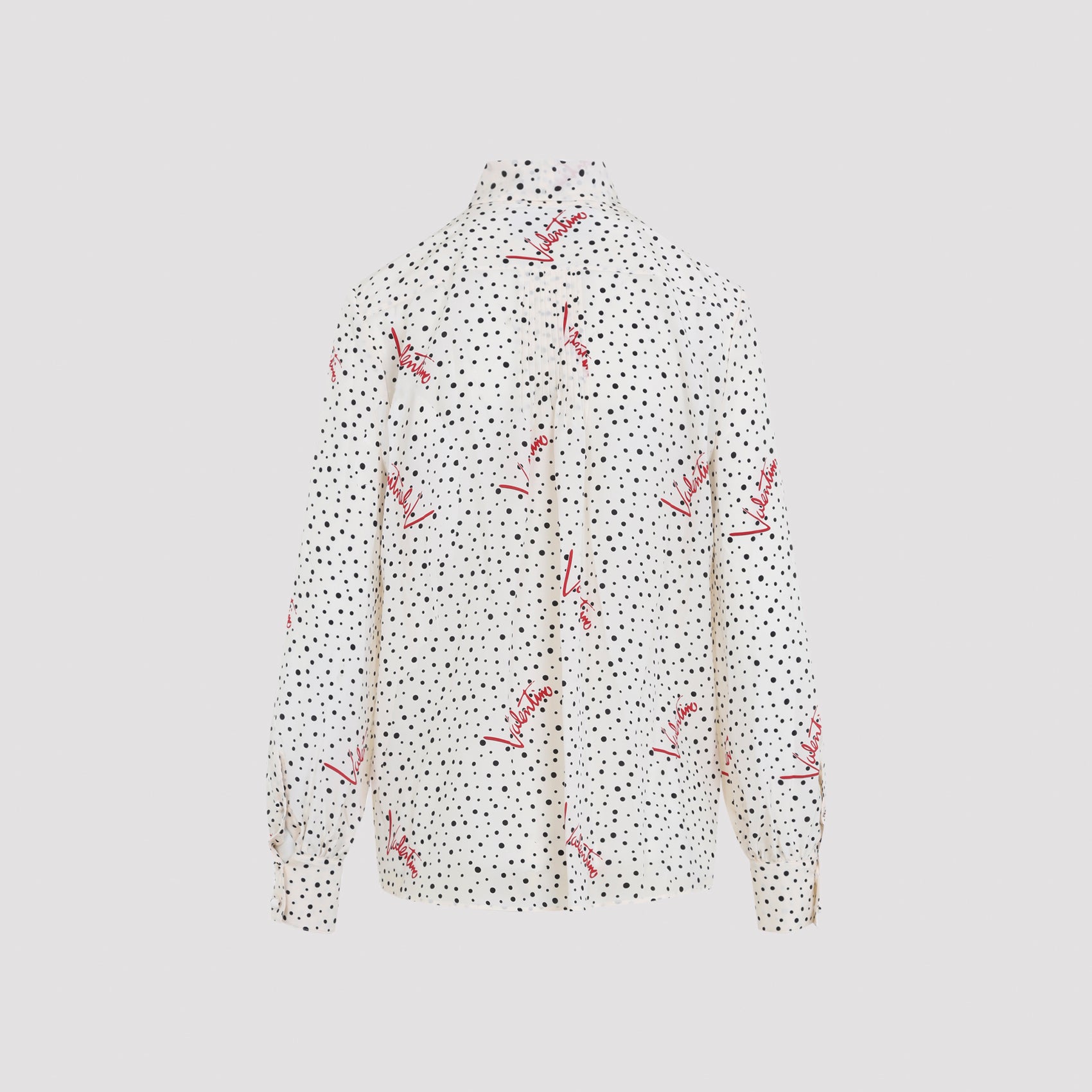 Valentino Bollicine Crepe Shirt