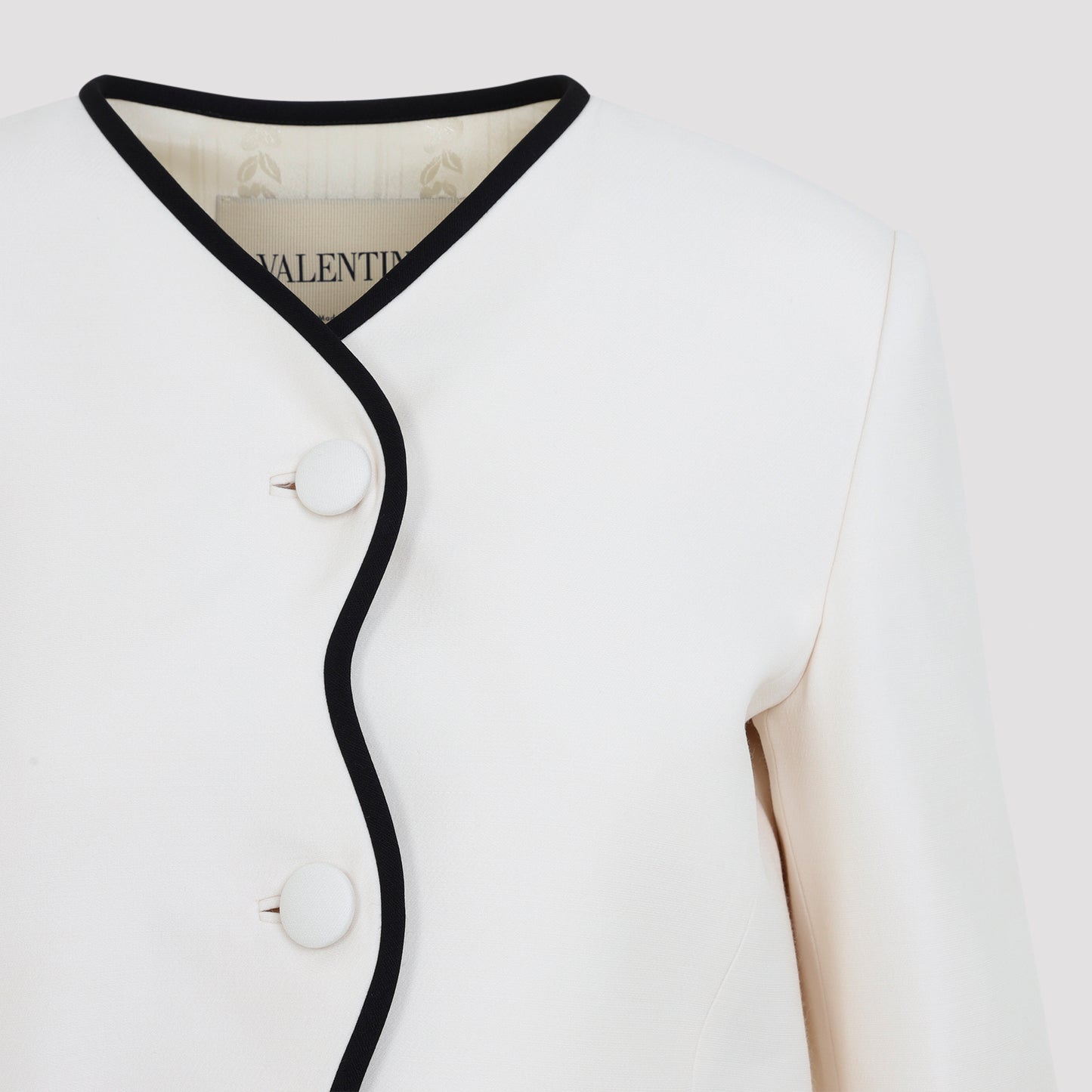 Valentino Crepe Couture Jacket