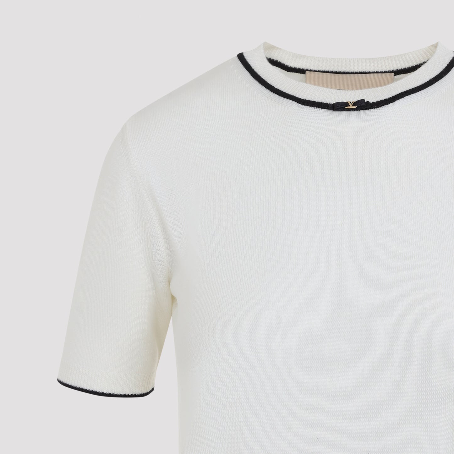 Valentino Knit Wool T-Shirt