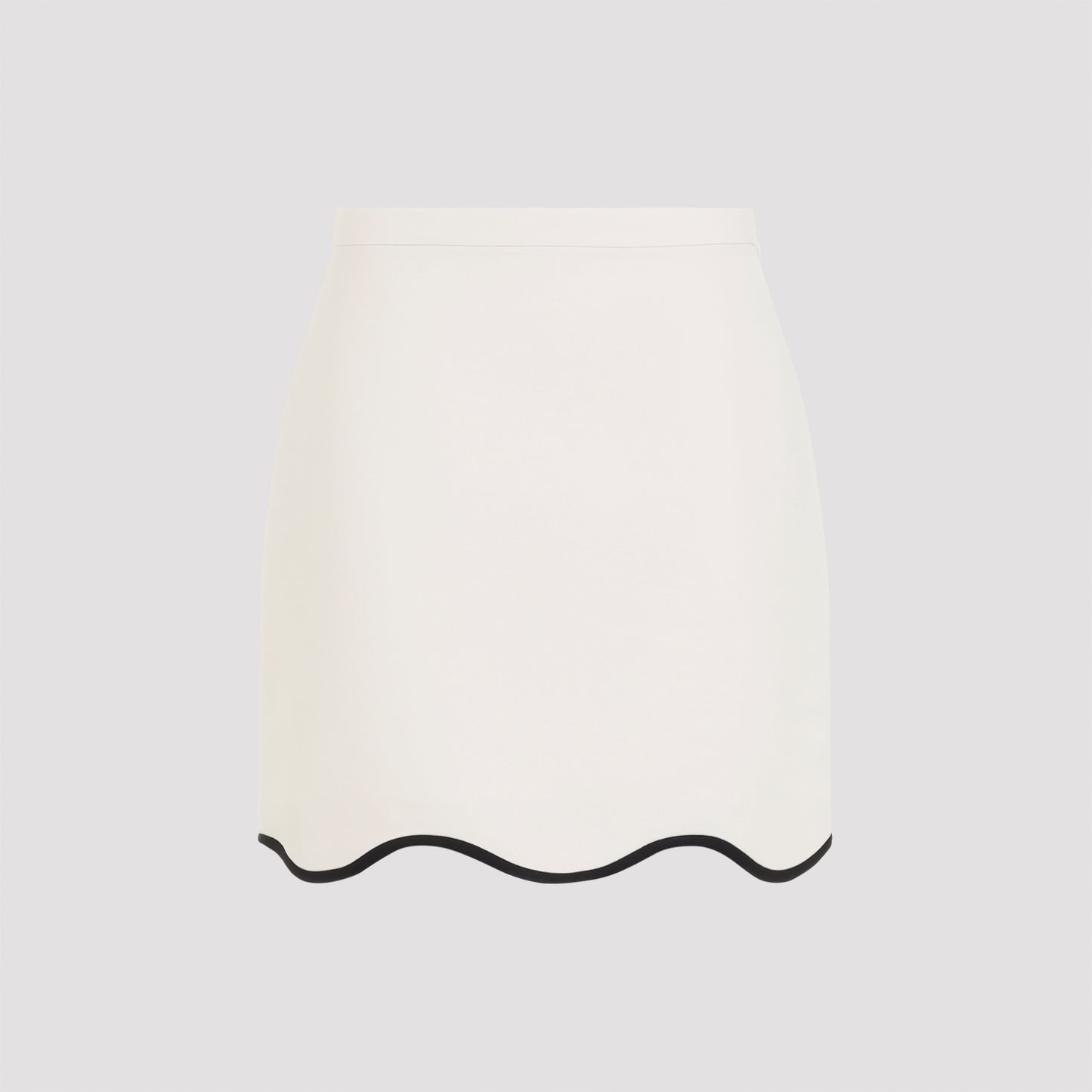 Valentino Crepe Couture Mini Skirt