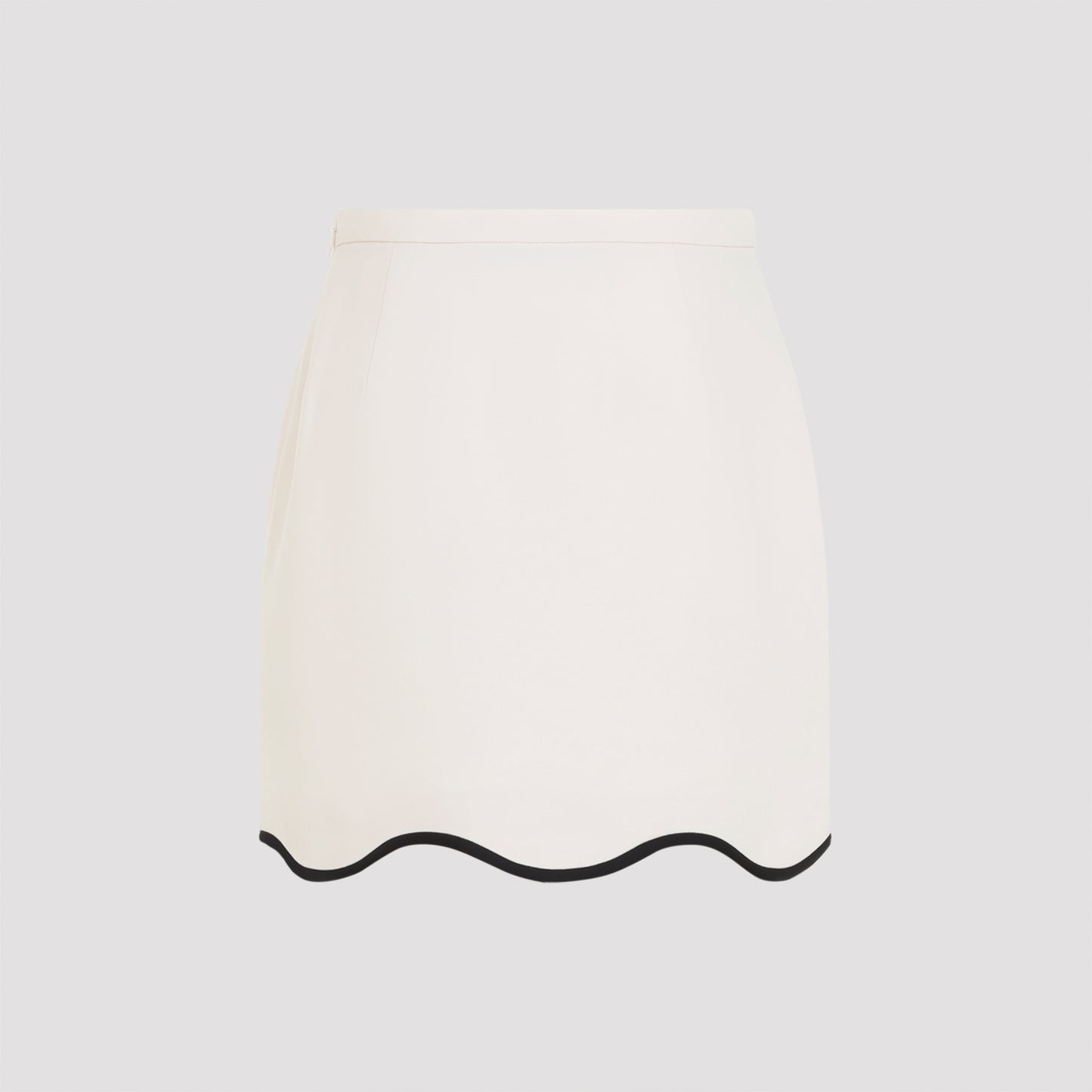 Valentino Crepe Couture Mini Skirt